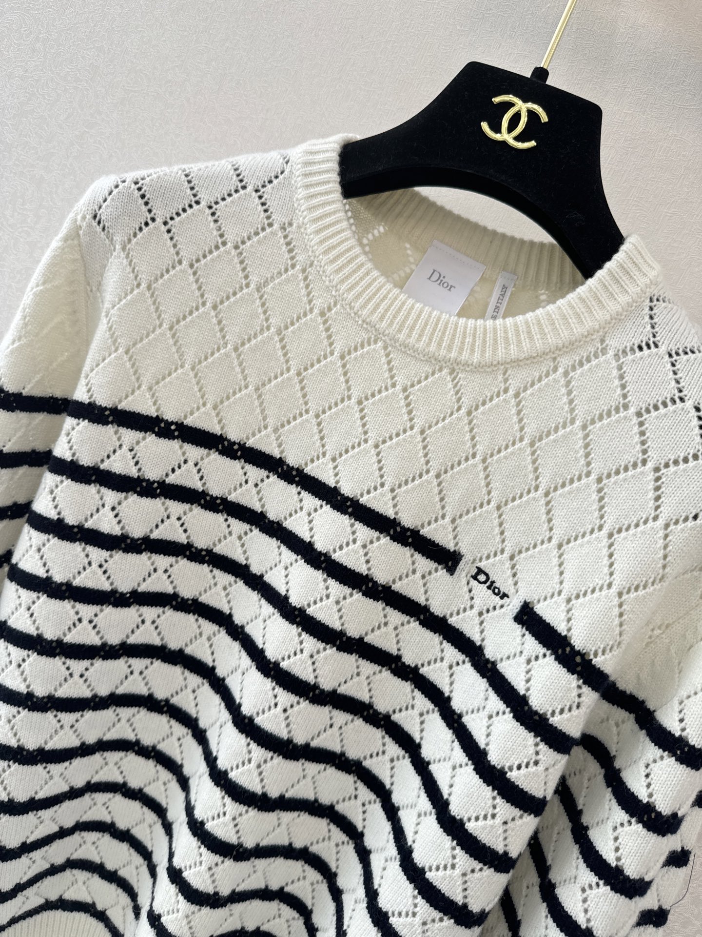 迪奥新品🆕🆕圆领长袖💗💗实拍图🆕🆕