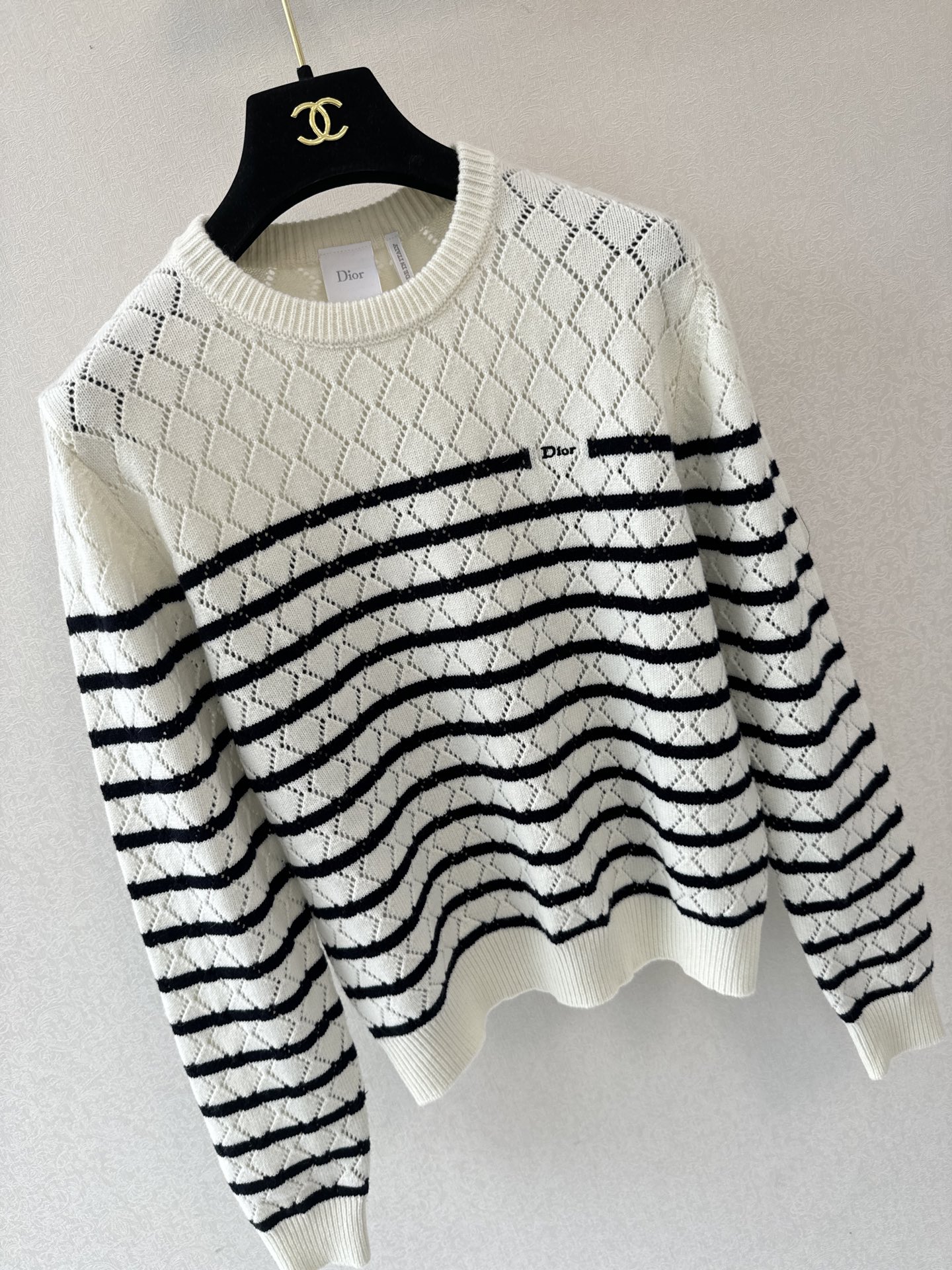 迪奥新品🆕🆕圆领长袖💗💗实拍图🆕🆕