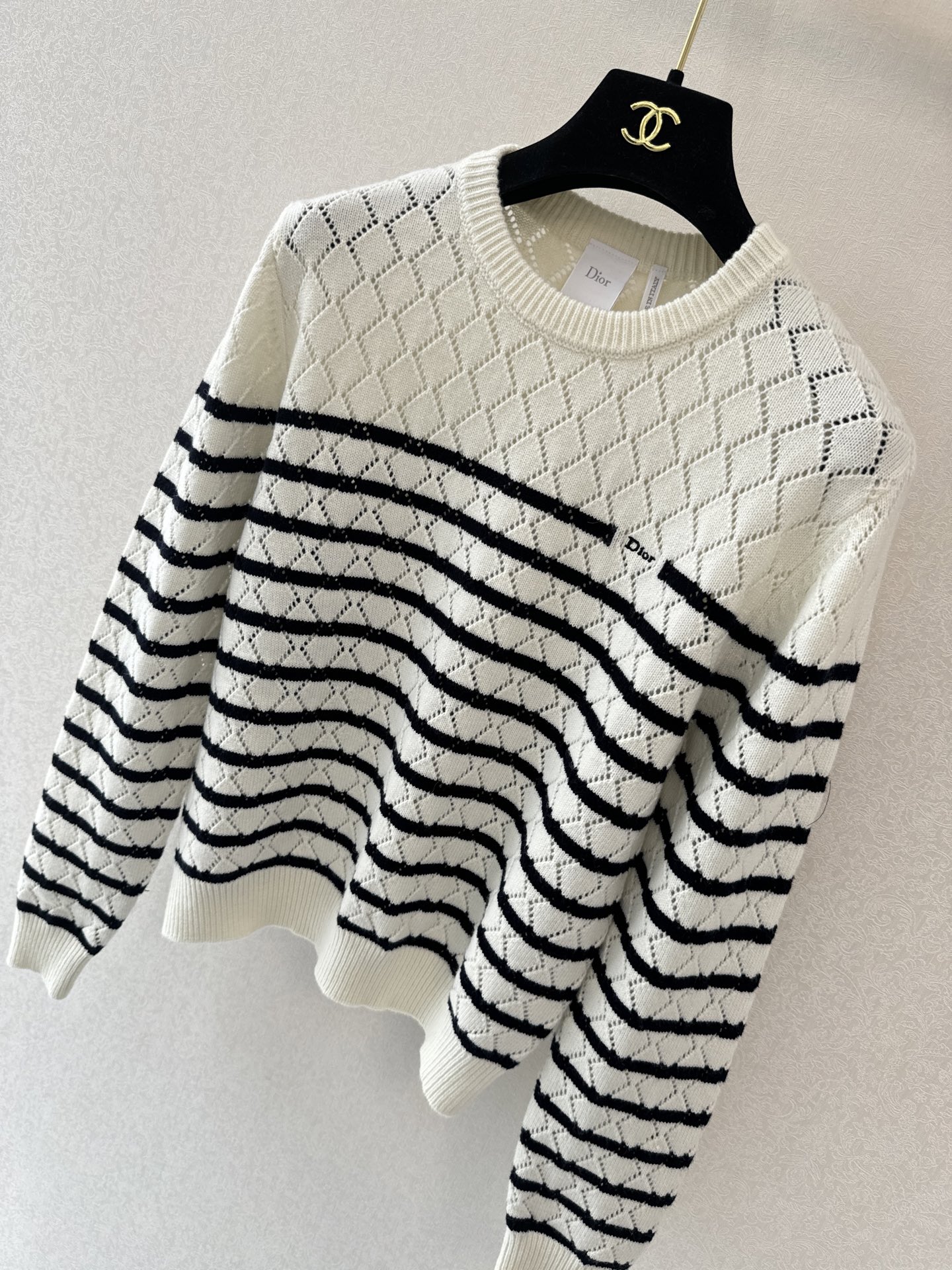 迪奥新品🆕🆕圆领长袖💗💗实拍图🆕🆕