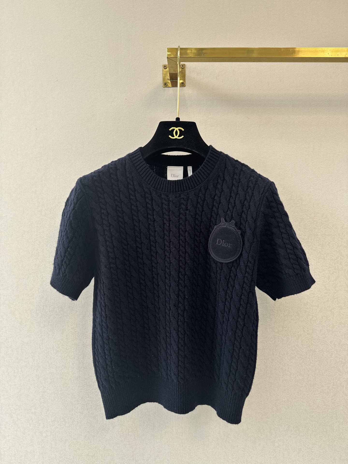 迪奥新品🆕🆕圆领短袖💗💗实拍图🆕🆕