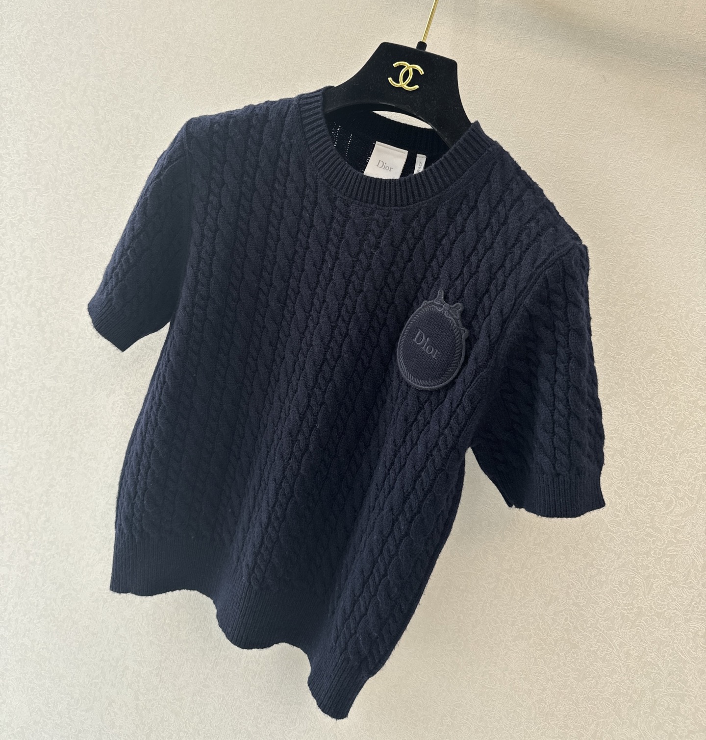 迪奥新品🆕🆕圆领短袖💗💗实拍图🆕🆕