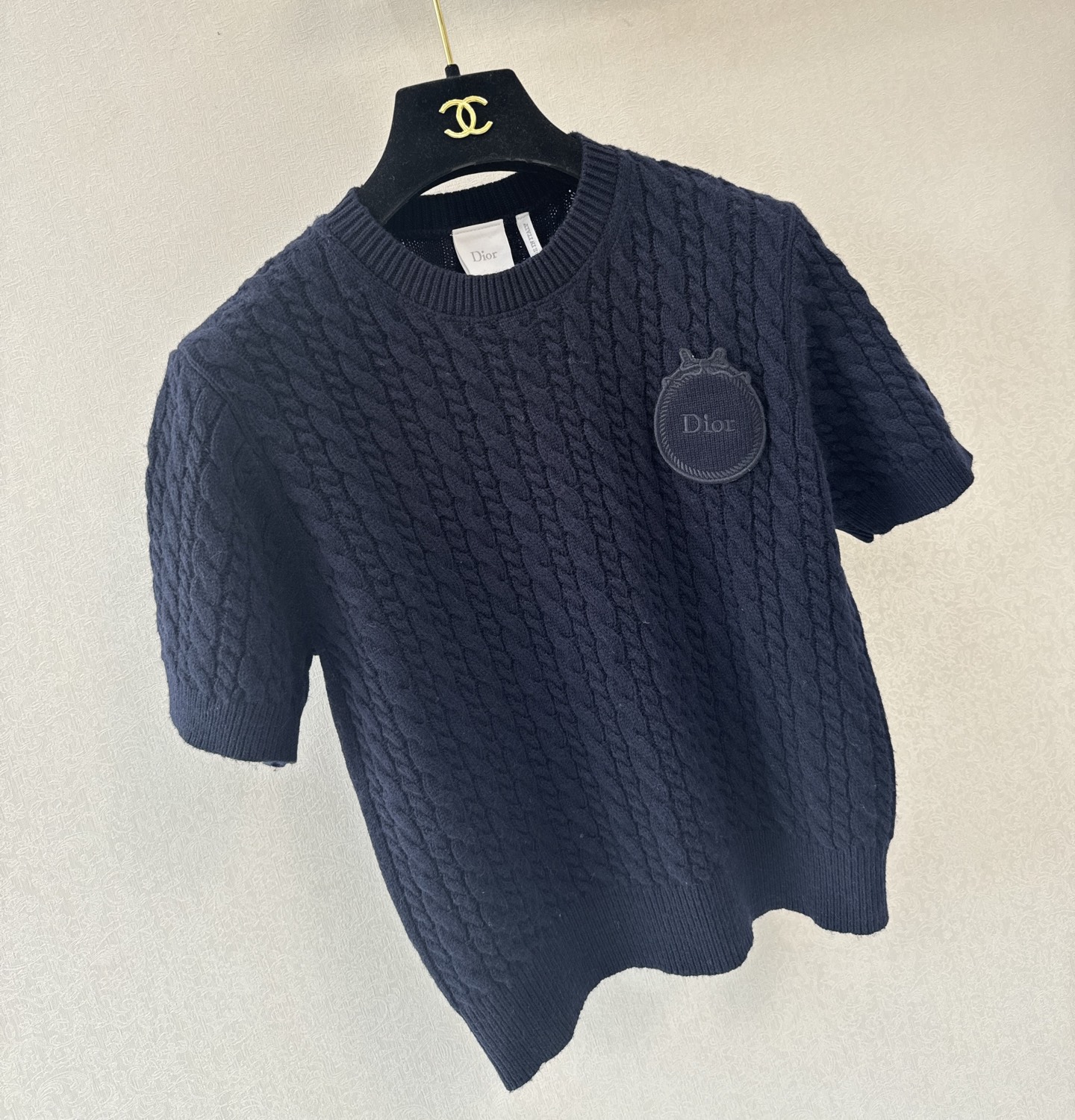 迪奥新品🆕🆕圆领短袖💗💗实拍图🆕🆕