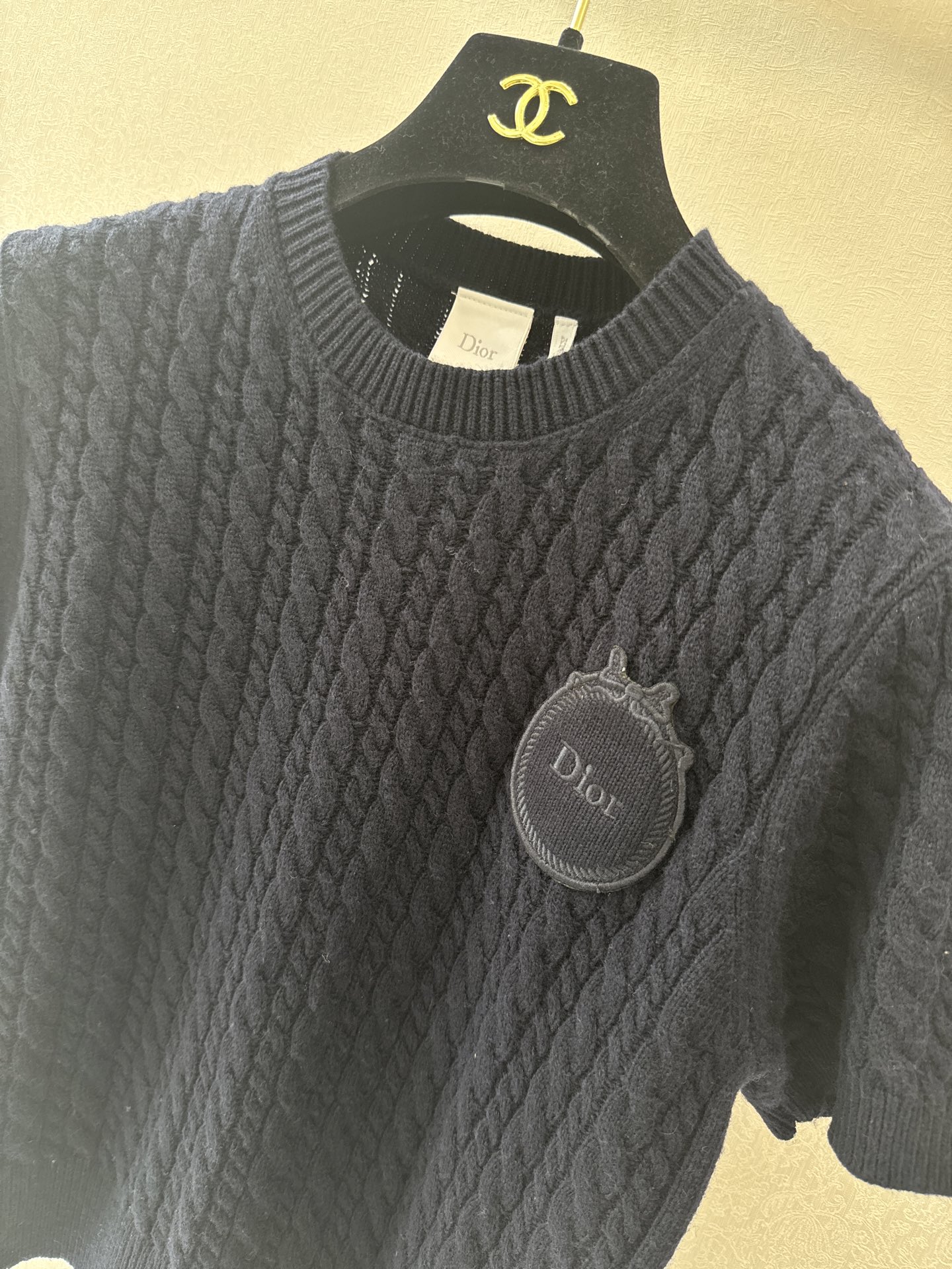 迪奥新品🆕🆕圆领短袖💗💗实拍图🆕🆕