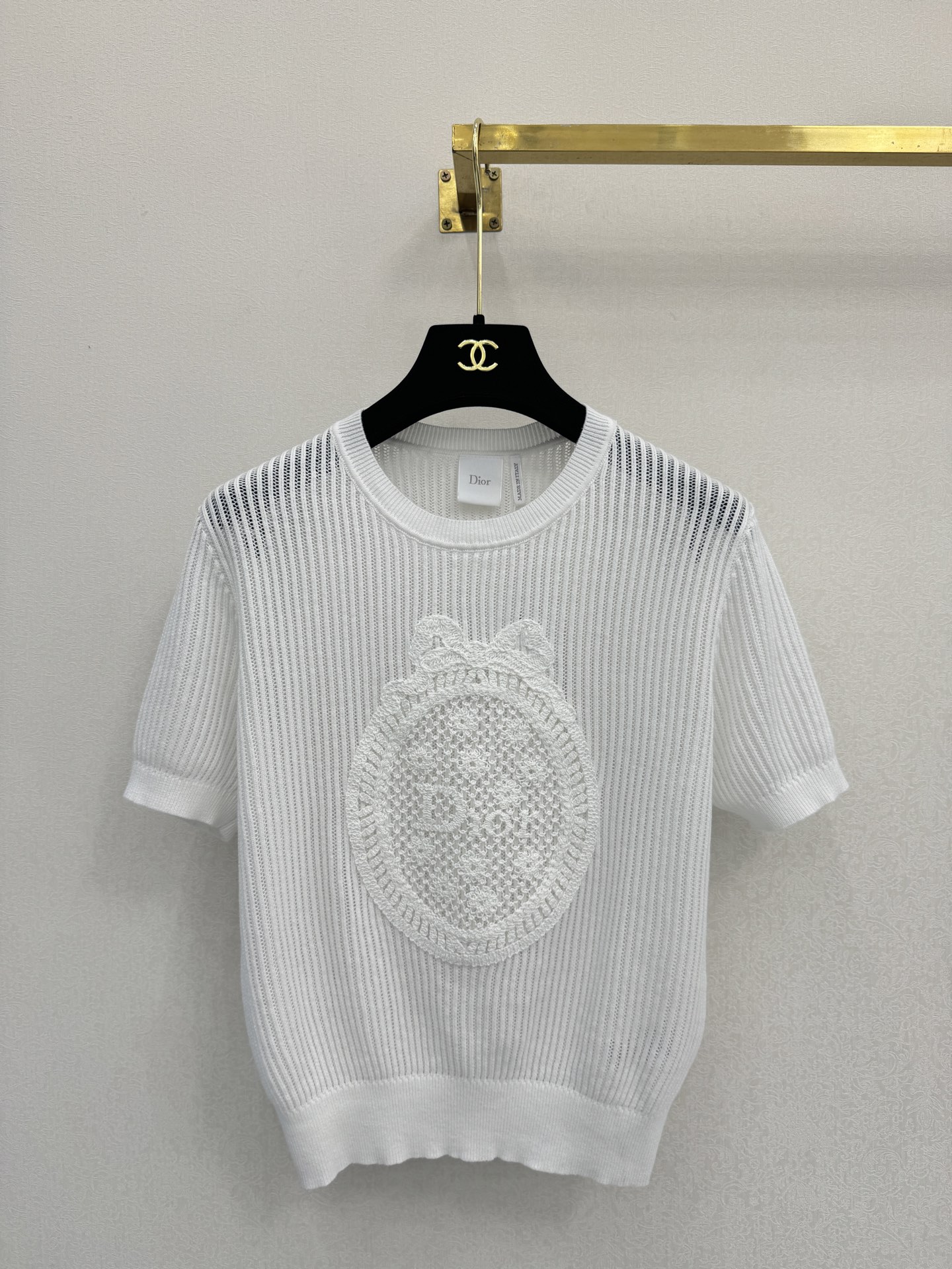 迪奥新品🆕🆕圆领短袖💗💗实拍图🆕🆕