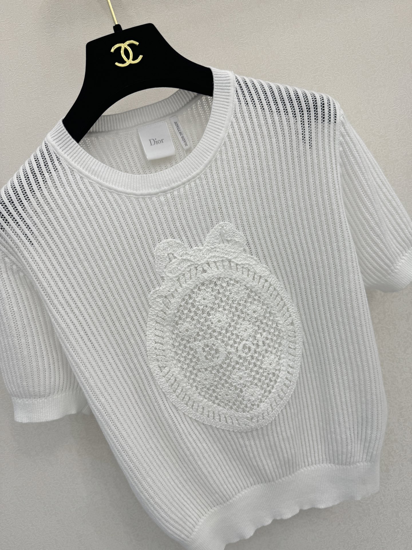 迪奥新品🆕🆕圆领短袖💗💗实拍图🆕🆕