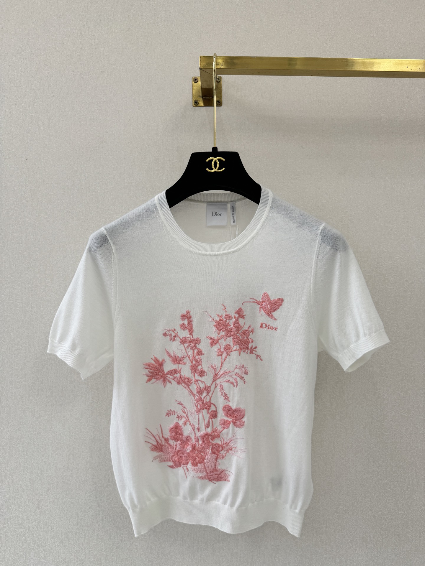 迪奥新品🆕🆕圆领短袖💗💗实拍图🆕🆕