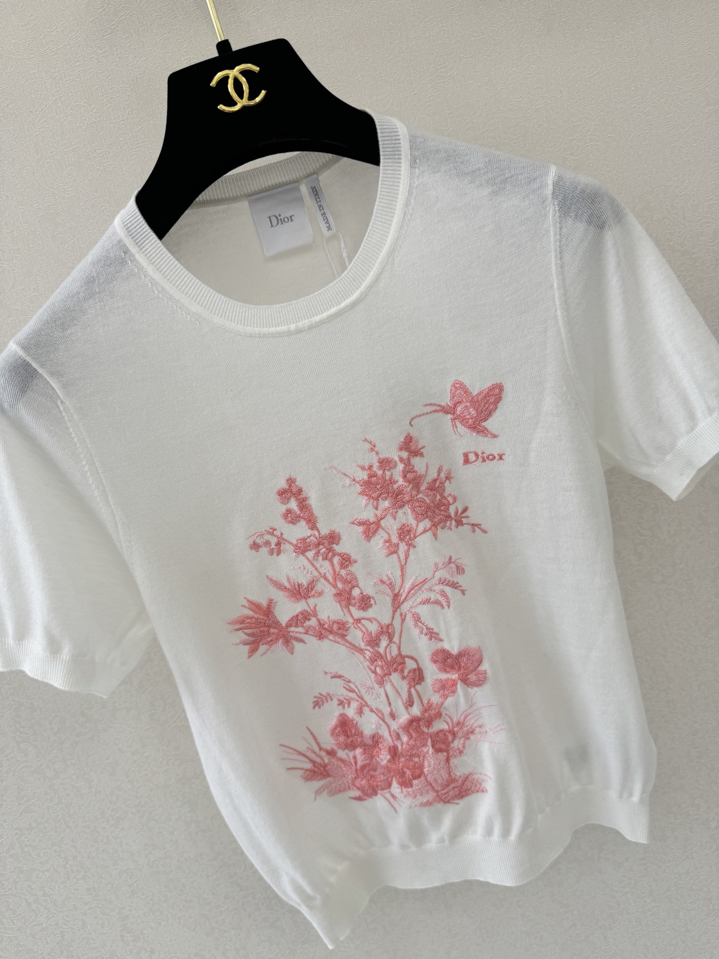 迪奥新品🆕🆕圆领短袖💗💗实拍图🆕🆕