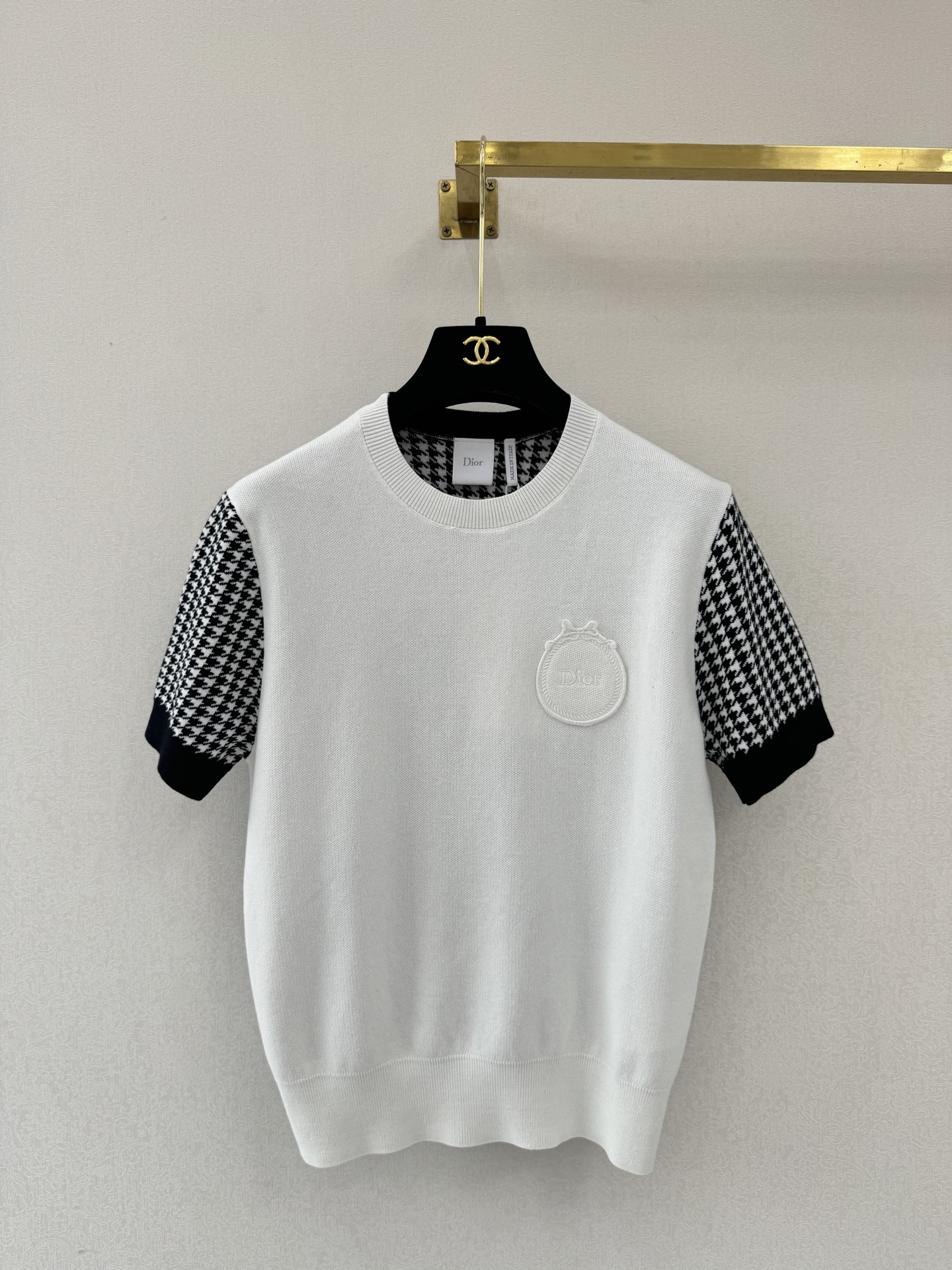 迪奥新品🆕🆕圆领短袖💗💗实拍图🆕🆕