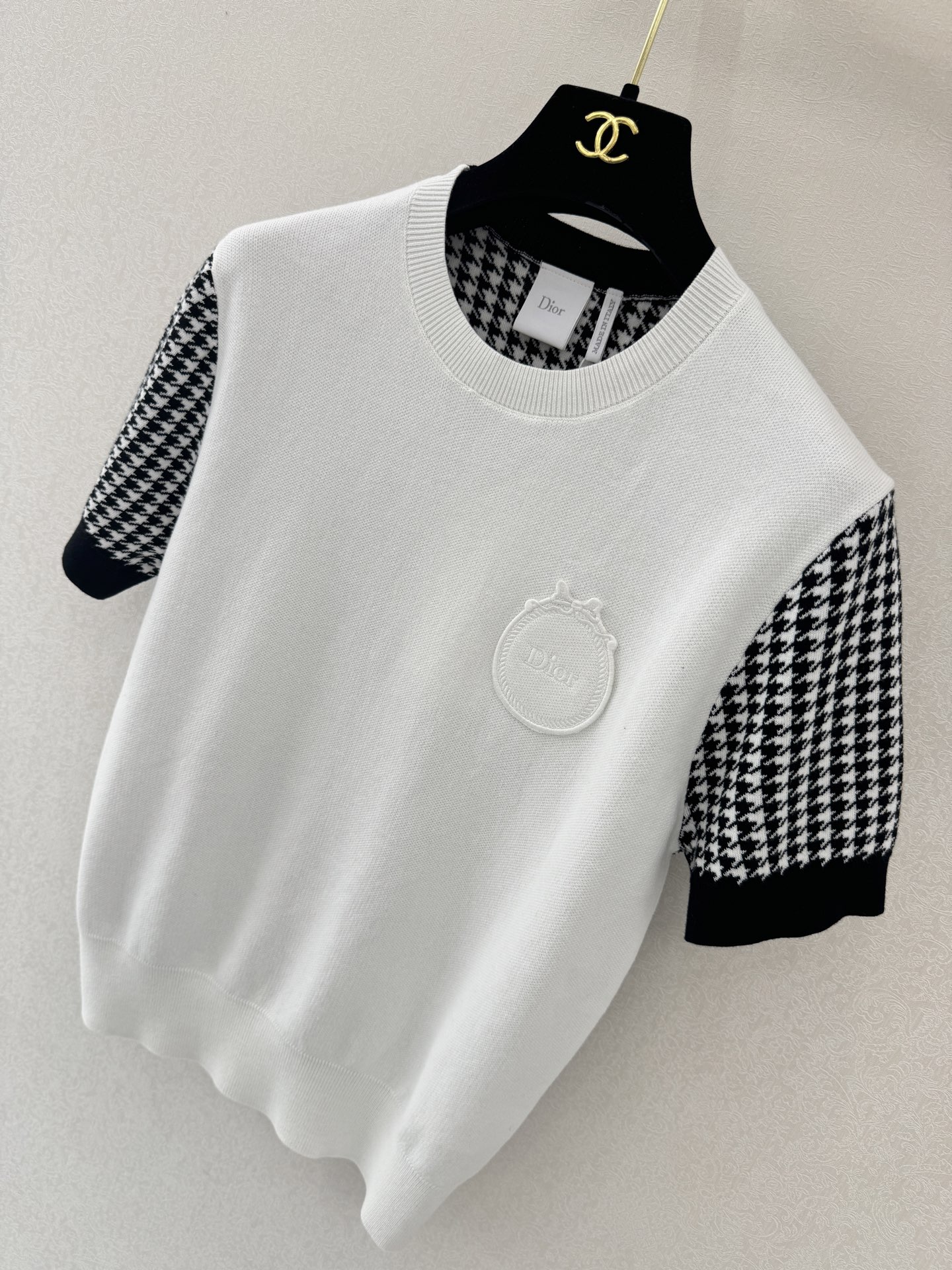 迪奥新品🆕🆕圆领短袖💗💗实拍图🆕🆕