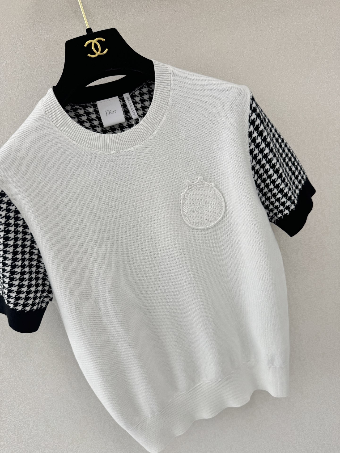 迪奥新品🆕🆕圆领短袖💗💗实拍图🆕🆕