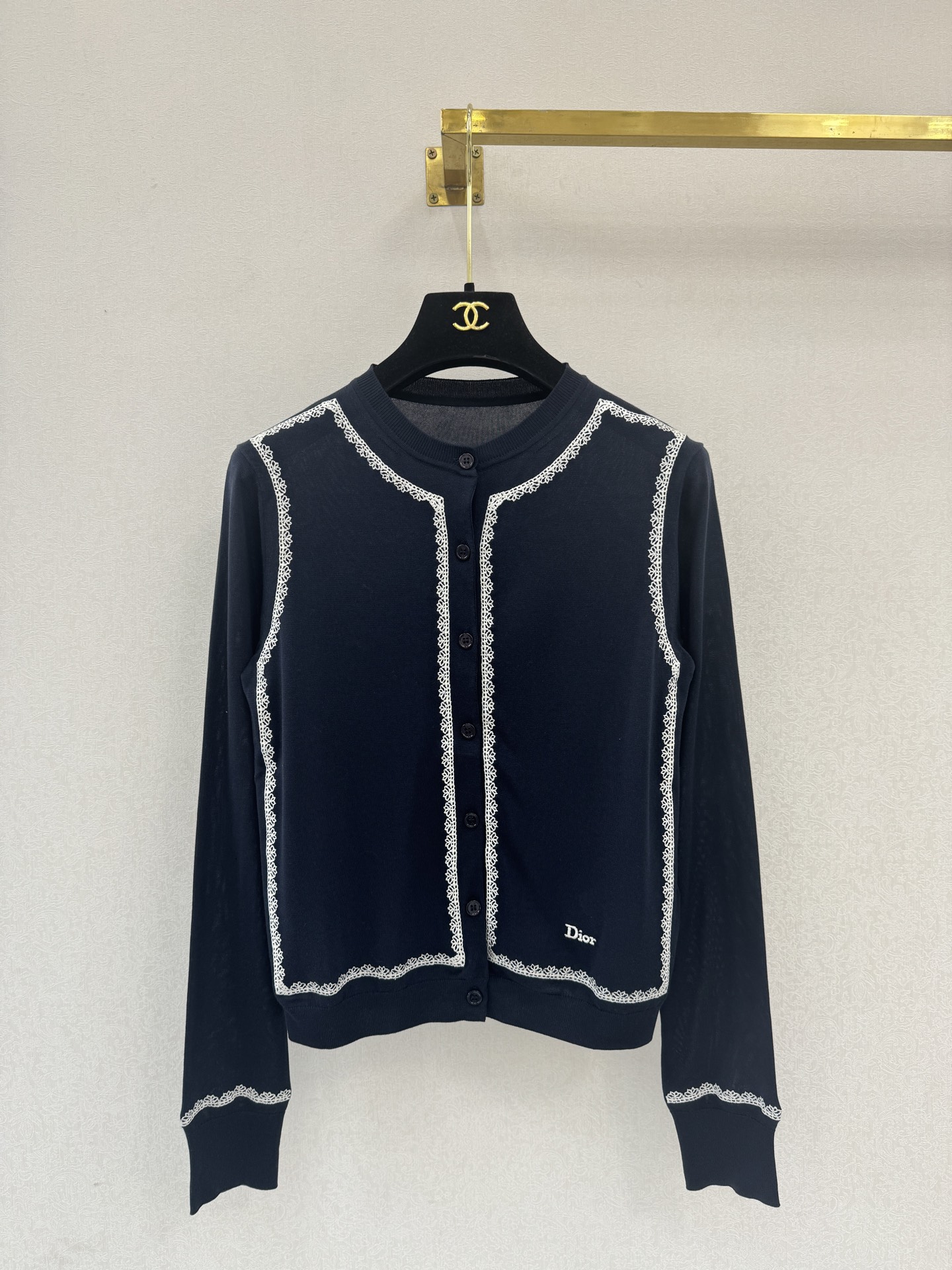 迪奥高版本新品🆕🆕圆领开衫💗💗实拍图🆕🆕