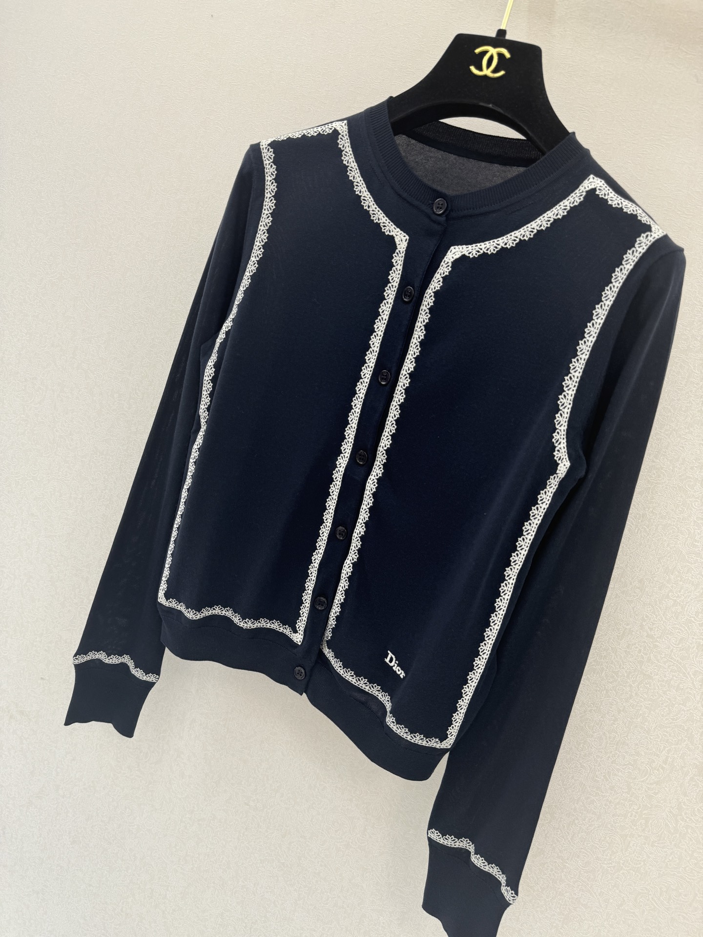 迪奥高版本新品🆕🆕圆领开衫💗💗实拍图🆕🆕