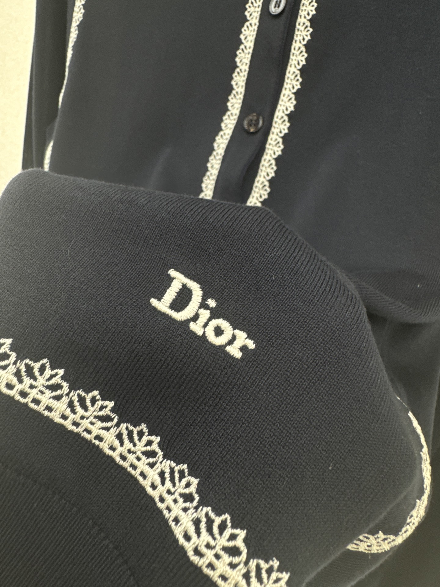 迪奥高版本新品🆕🆕圆领开衫💗💗实拍图🆕🆕