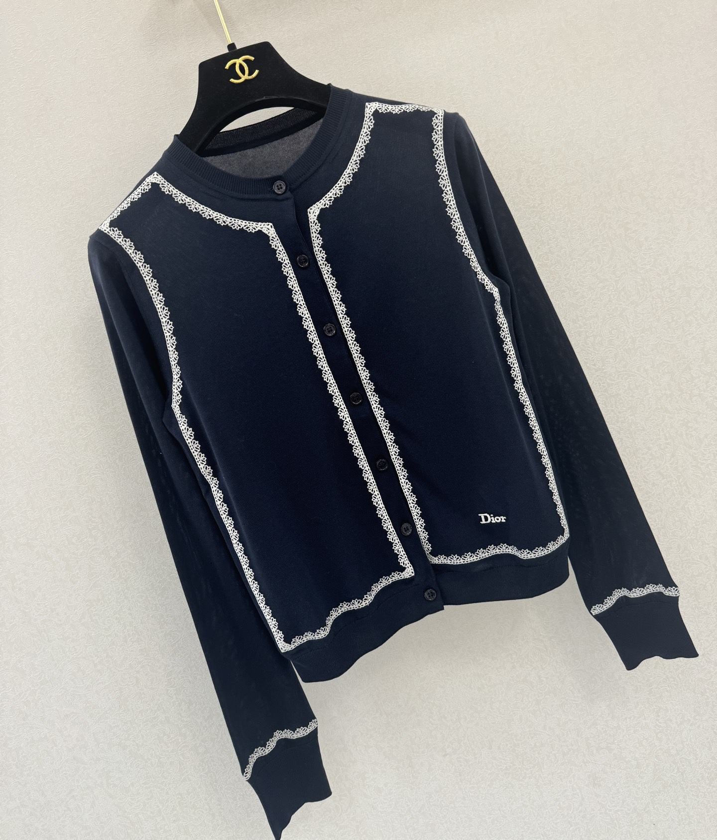 迪奥高版本新品🆕🆕圆领开衫💗💗实拍图🆕🆕