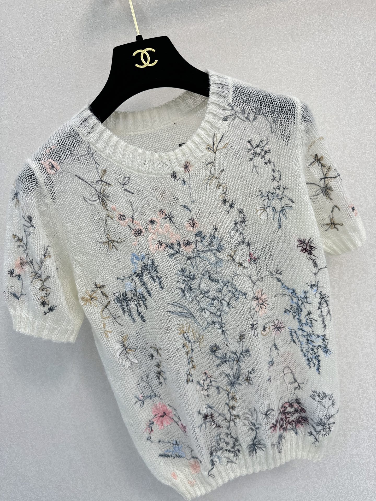 迪奥新品🆕🆕圆领短袖💗💗实拍图🆕🆕