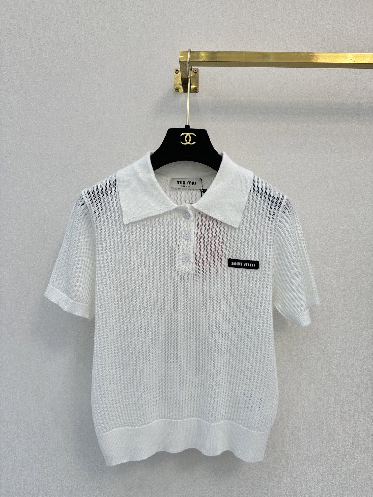 缪缪新品🆕🆕Polo领短袖💗💗实拍图🆕🆕