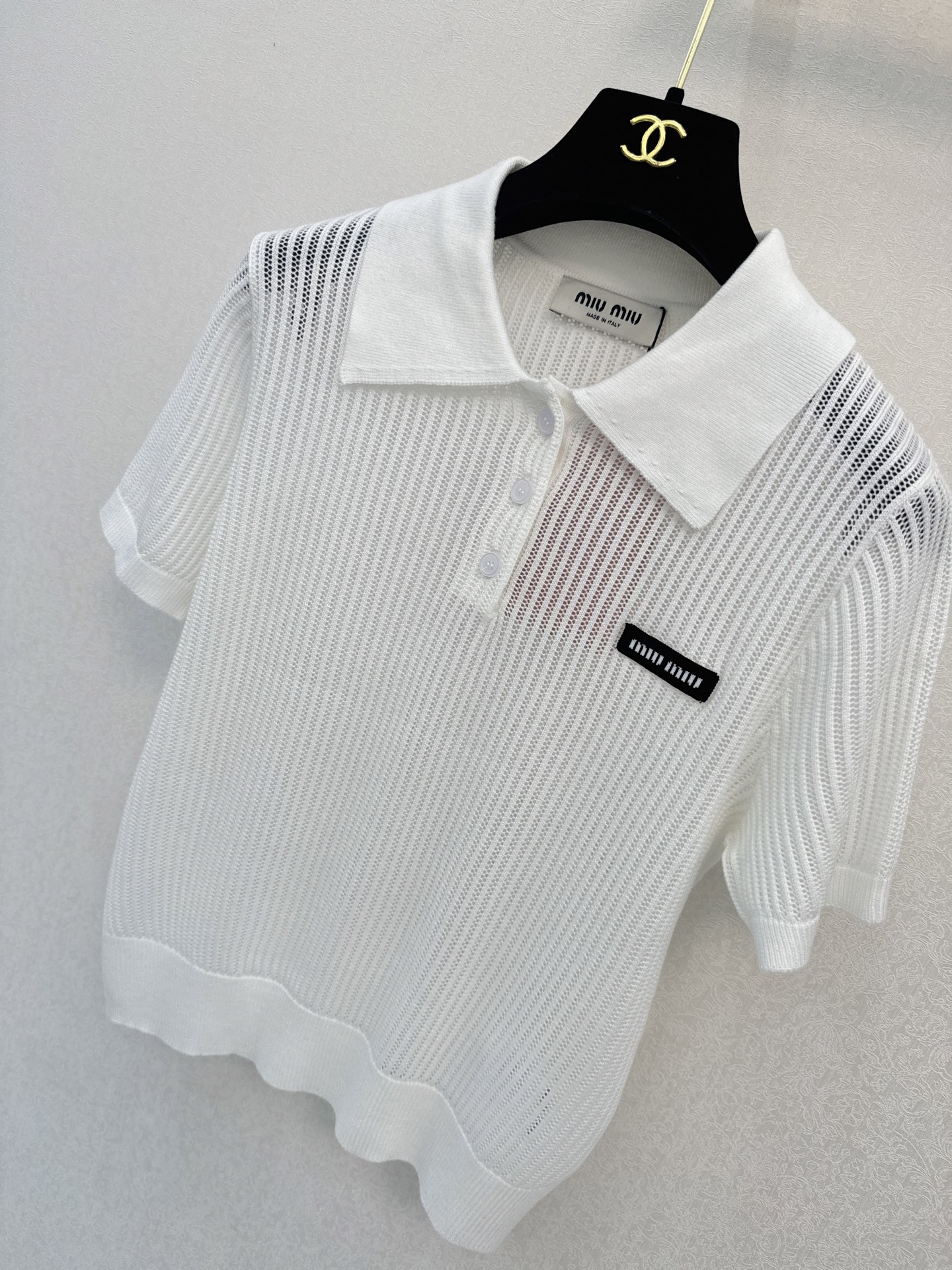 缪缪新品🆕🆕Polo领短袖💗💗实拍图🆕🆕