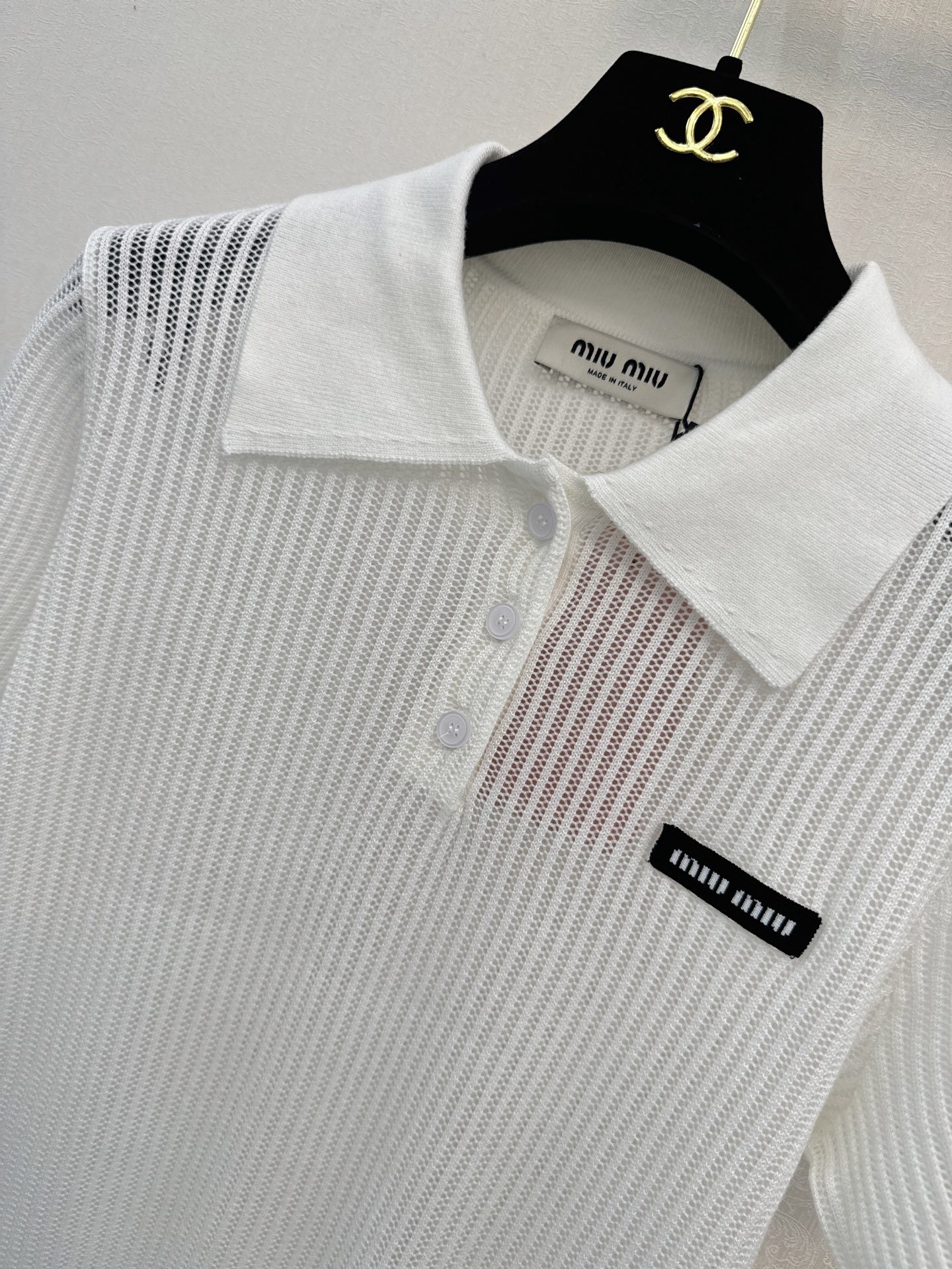 缪缪新品🆕🆕Polo领短袖💗💗实拍图🆕🆕