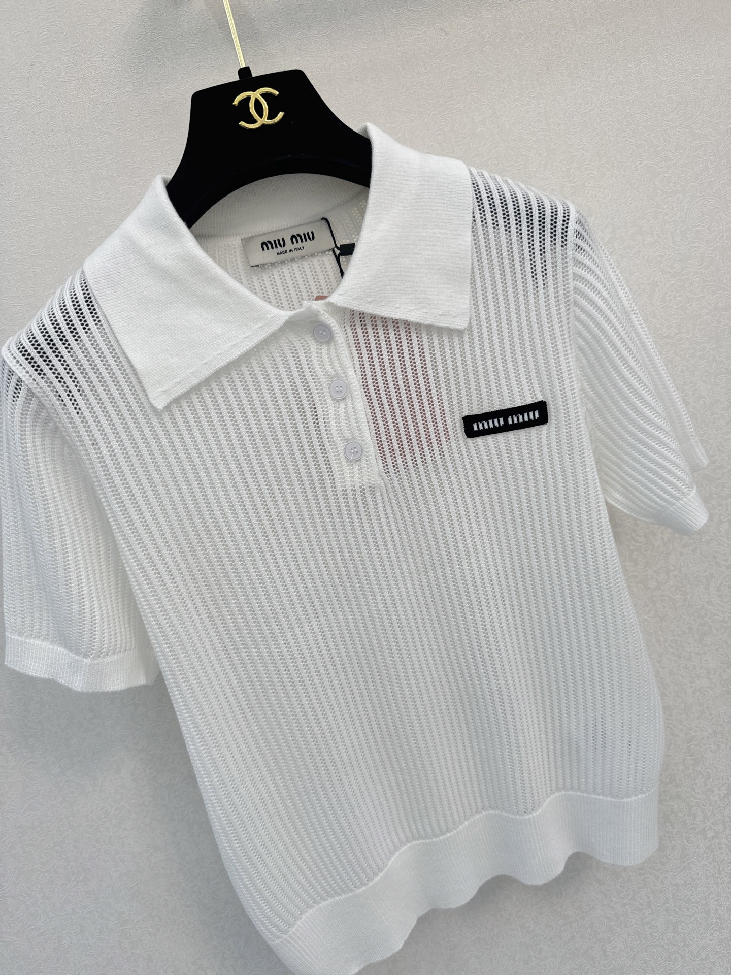 缪缪新品🆕🆕Polo领短袖💗💗实拍图🆕🆕