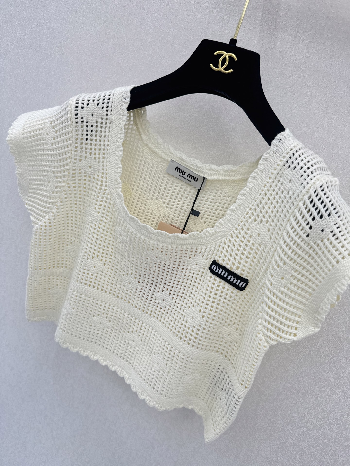 缪缪套装新品🆕🆕U领短袖💗💗实拍图🆕🆕