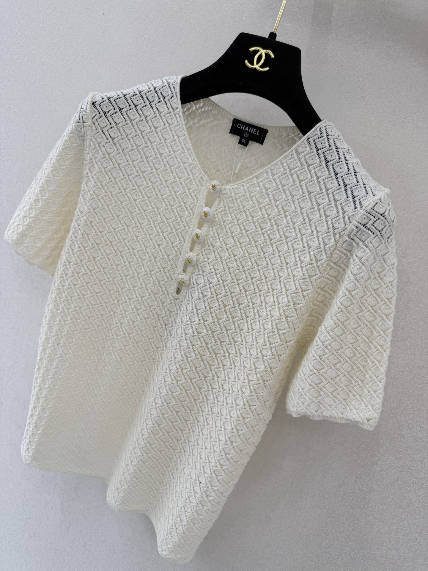 小香新品🆕🆕半开衫短袖💗💗实拍图🆕🆕