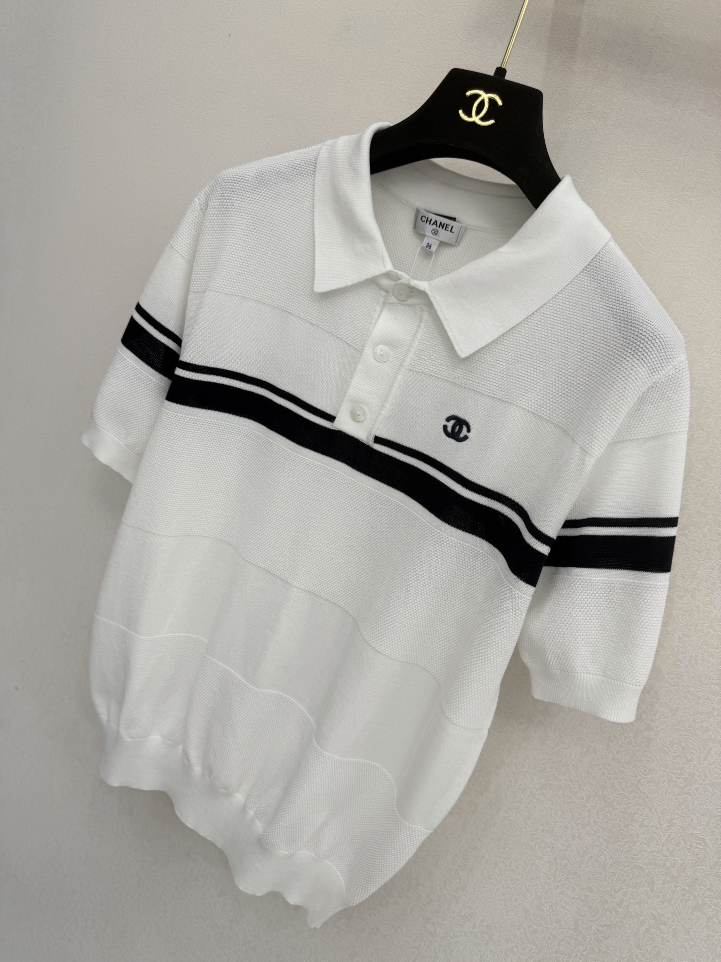 小香新品🆕🆕Polo领短袖💗💗实拍图🆕🆕