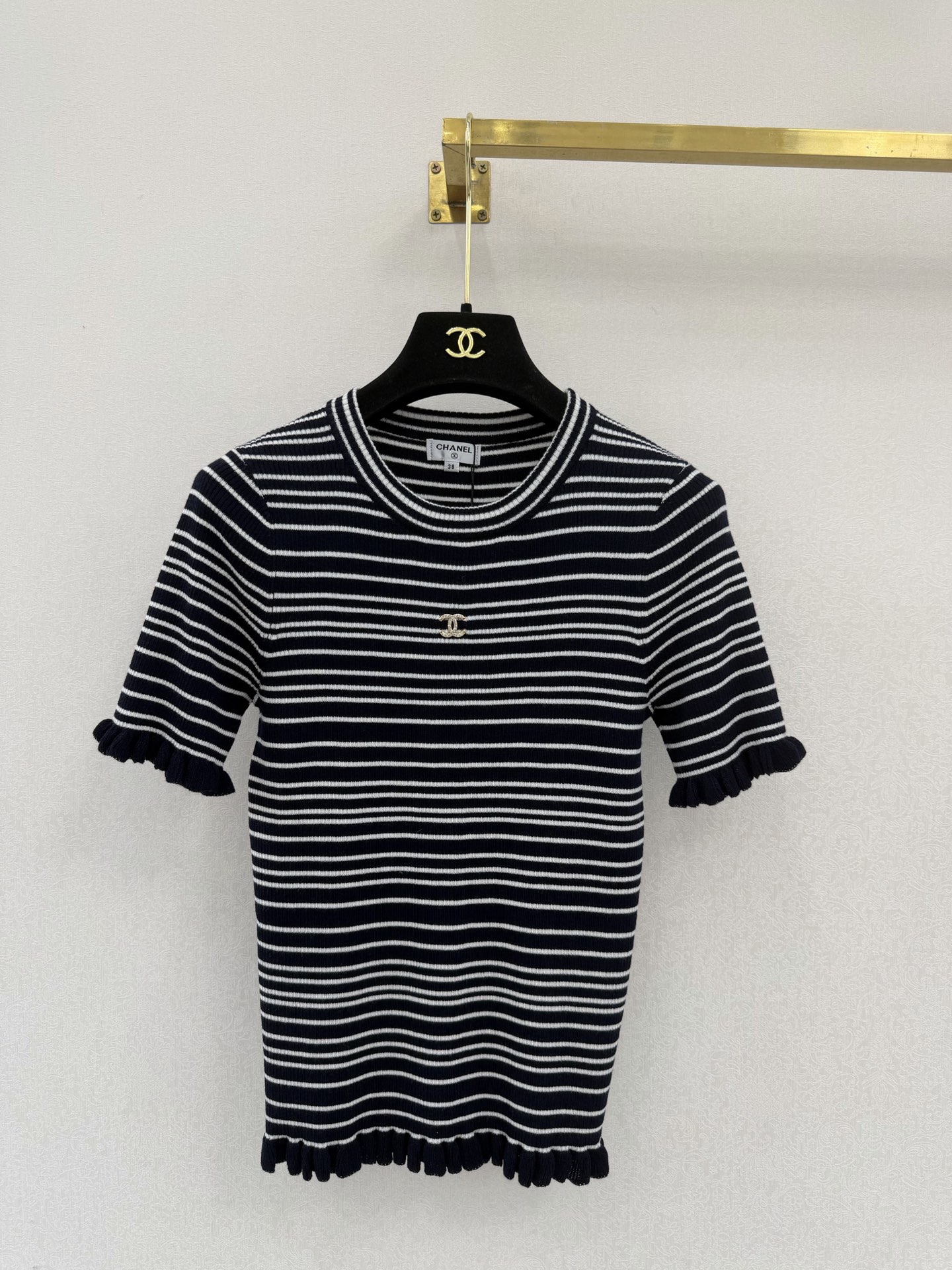 小香新品🆕🆕圆领短袖💗💗实拍图🆕🆕三色3码