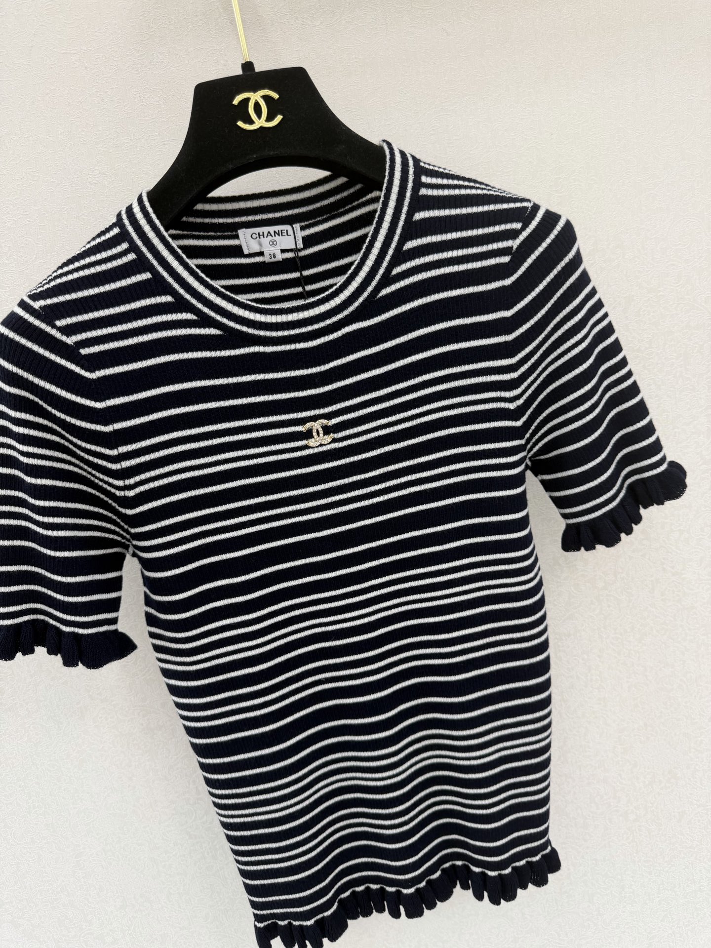 小香新品🆕🆕圆领短袖💗💗实拍图🆕🆕三色3码