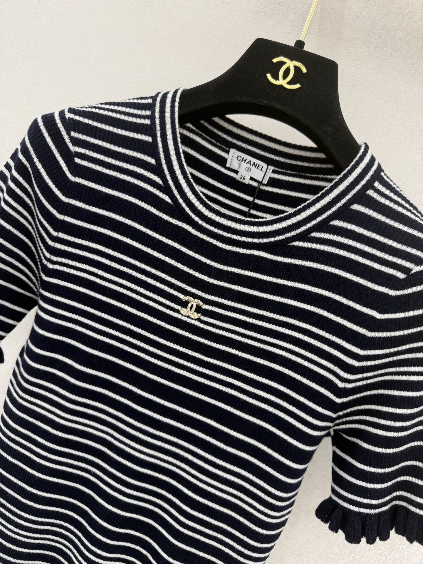 小香新品🆕🆕圆领短袖💗💗实拍图🆕🆕三色3码