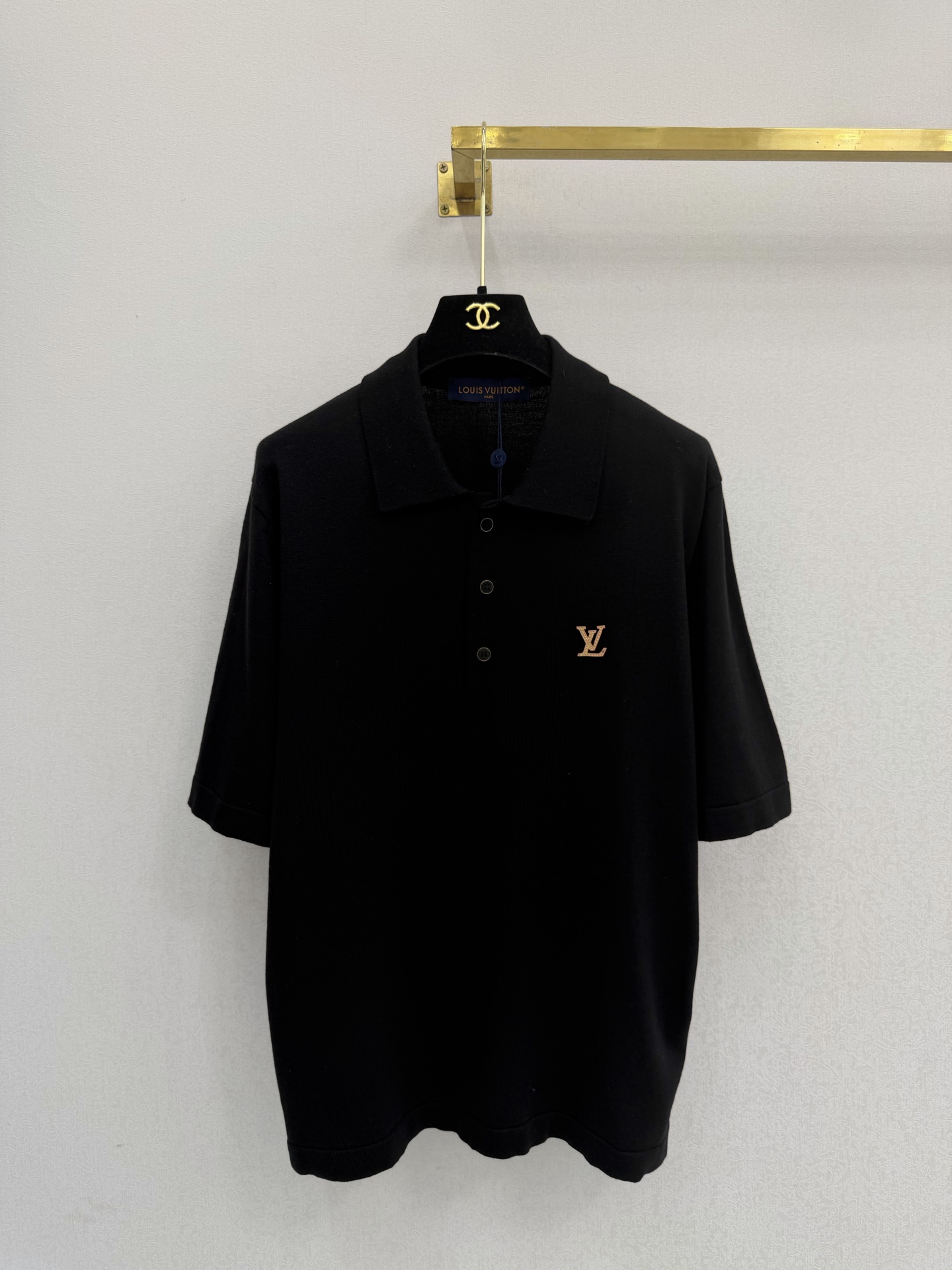 LV新品🆕🆕Polo领短袖💗💗实拍图🆕🆕单色4码