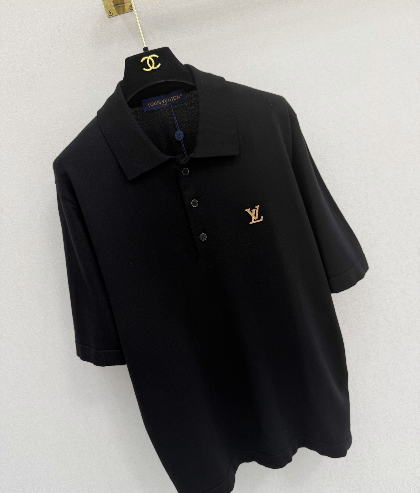 LV新品🆕🆕Polo领短袖💗💗实拍图🆕🆕单色4码