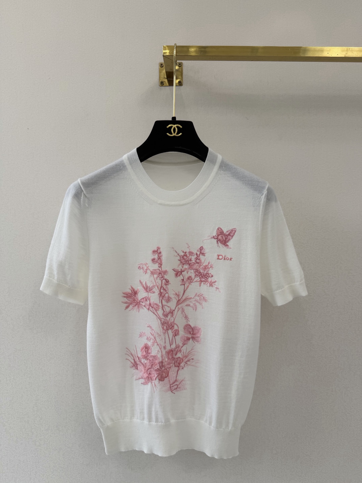 迪奥高版本新品🆕🆕圆领短袖💗💗实拍图🆕🆕