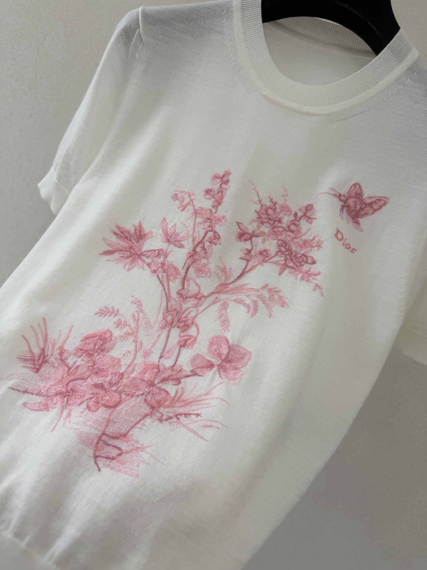 迪奥高版本新品🆕🆕圆领短袖💗💗实拍图🆕🆕