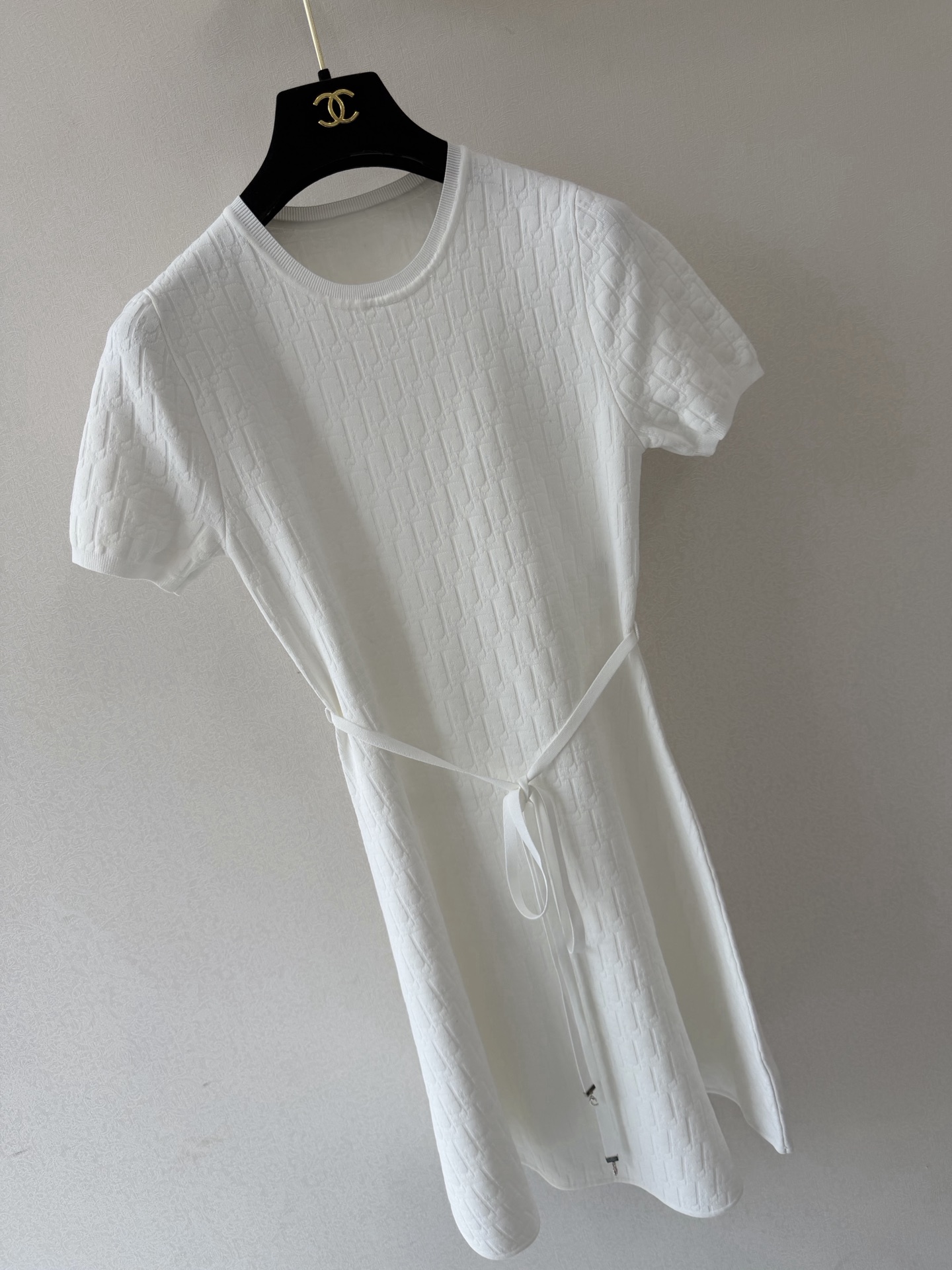 迪奥高版本新品🆕🆕短袖裙💗实拍图🆕🆕两色3码