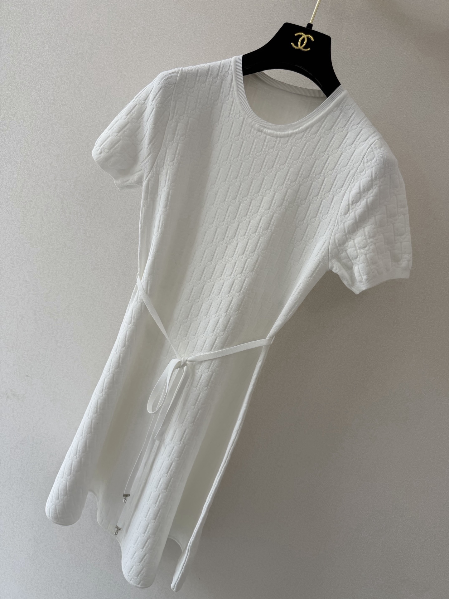 迪奥高版本新品🆕🆕短袖裙💗实拍图🆕🆕两色3码