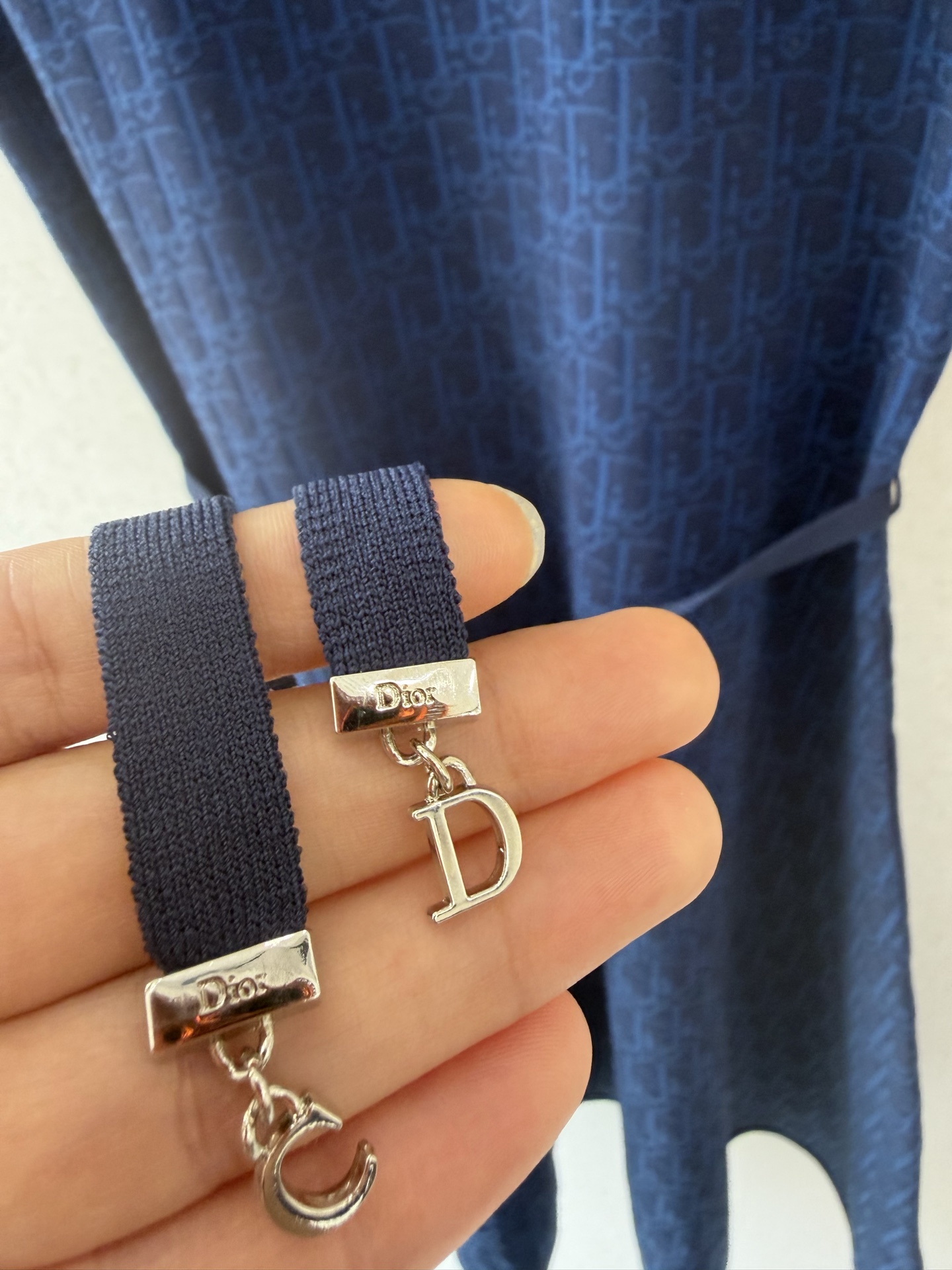 迪奥高版本新品🆕🆕短袖裙💗实拍图🆕🆕两色3码