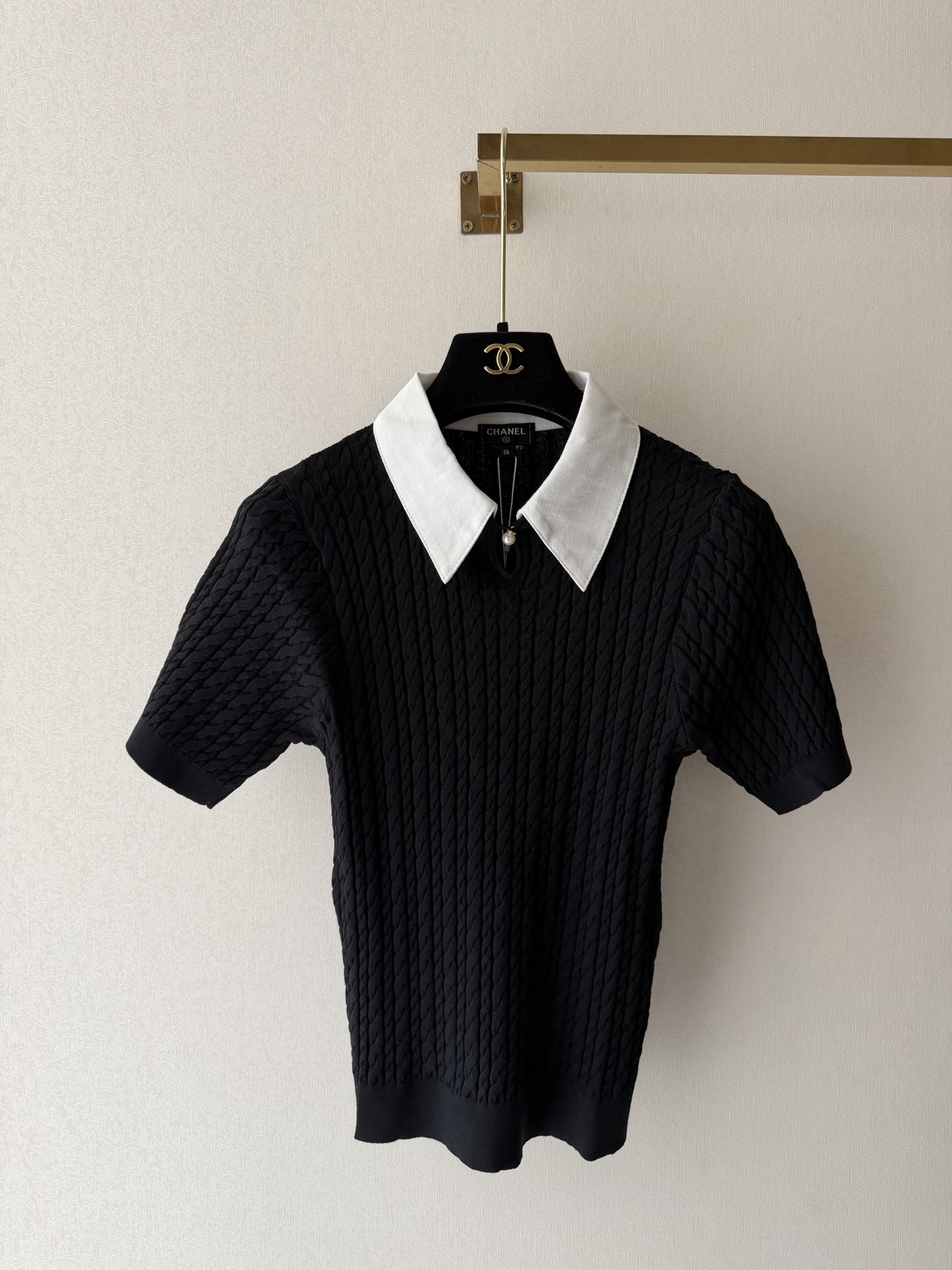 小香新品🆕🆕翻领短袖💗💗实拍图🆕🆕