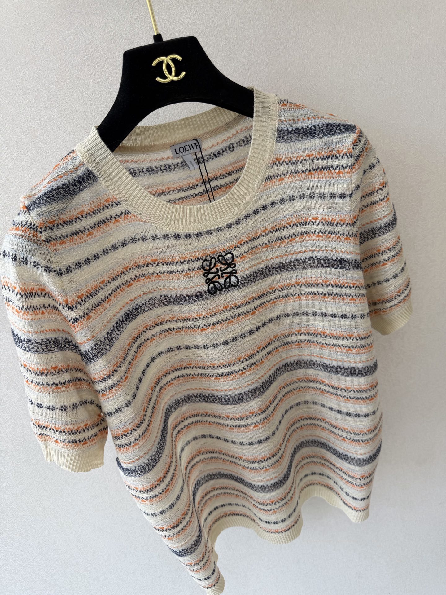 罗意威新品🆕🆕圆领短袖💗💗实拍图🆕🆕