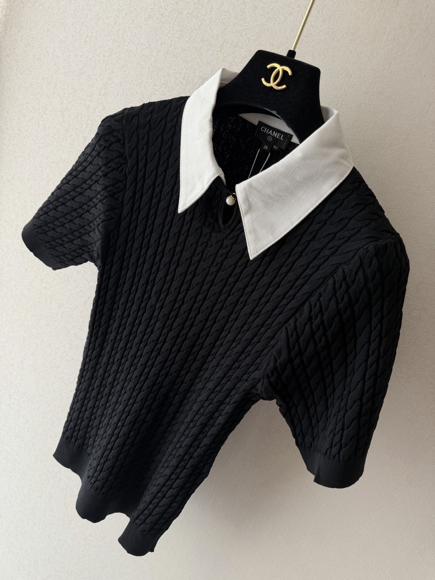 小香新品🆕🆕翻领短袖💗💗实拍图🆕🆕
