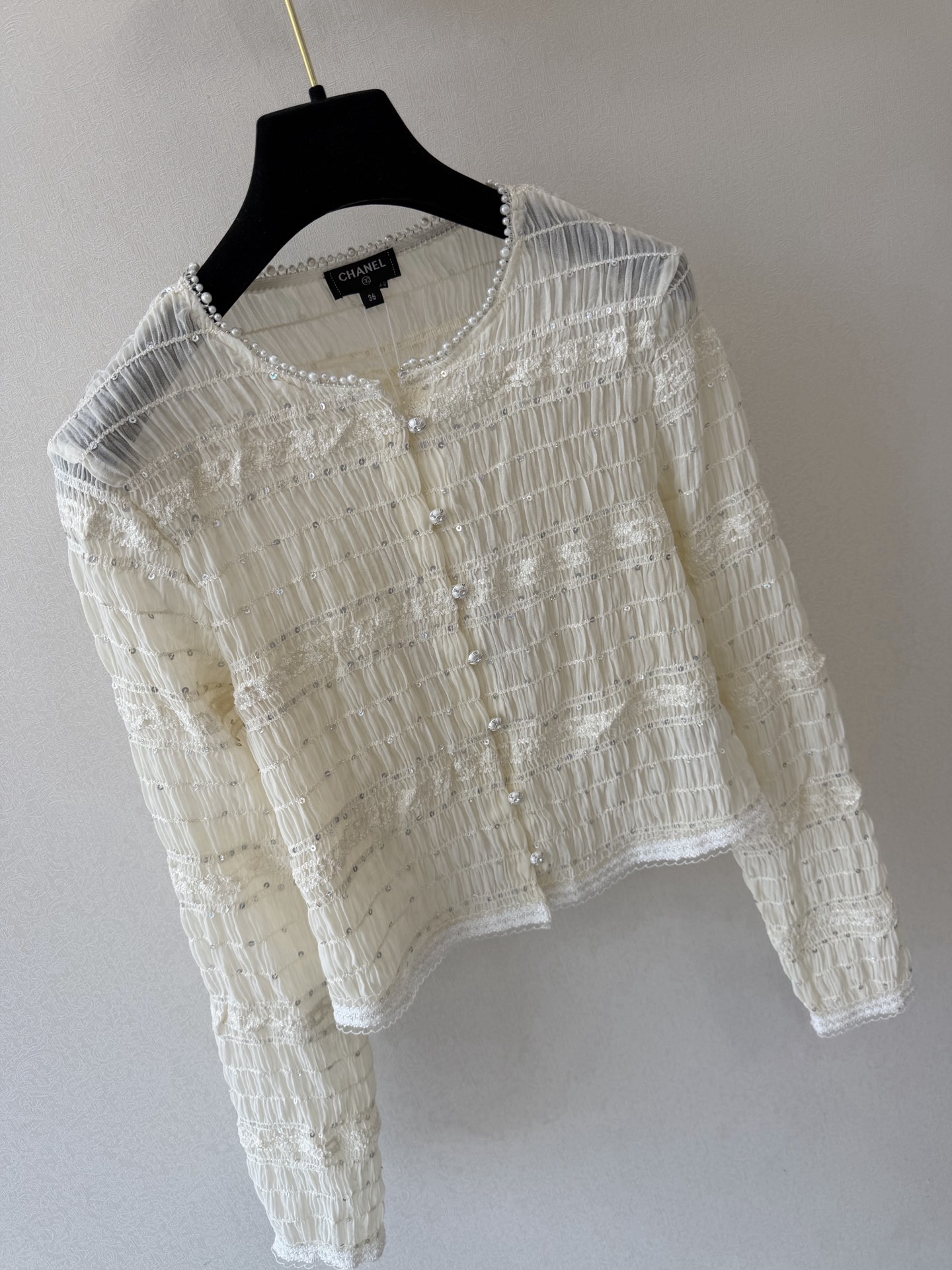 小香新品🆕🆕圆领长袖开衫💗💗实拍图🆕🆕