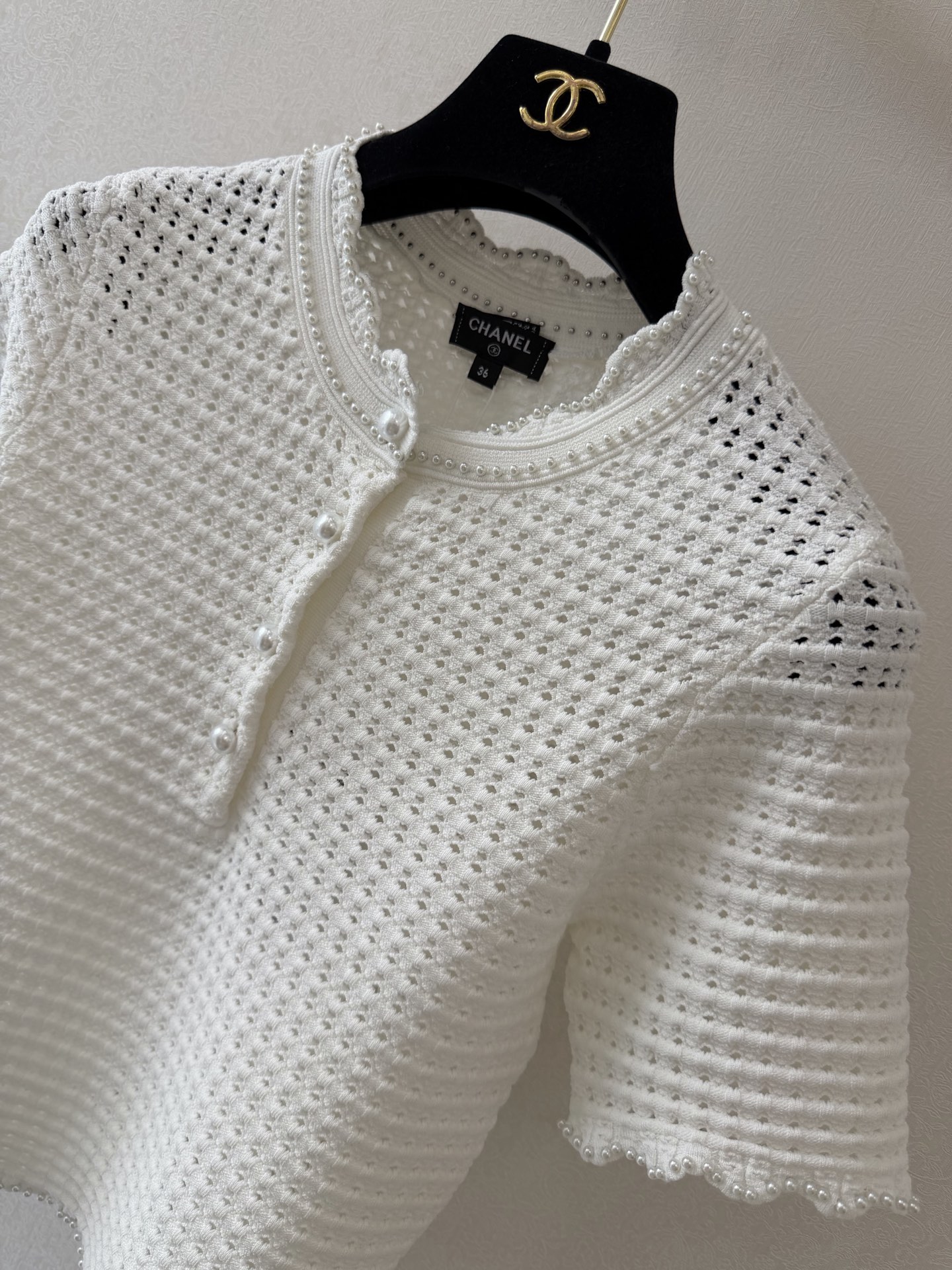 小香新品🆕🆕套装圆领半开衫短袖💗💗实拍图🆕🆕