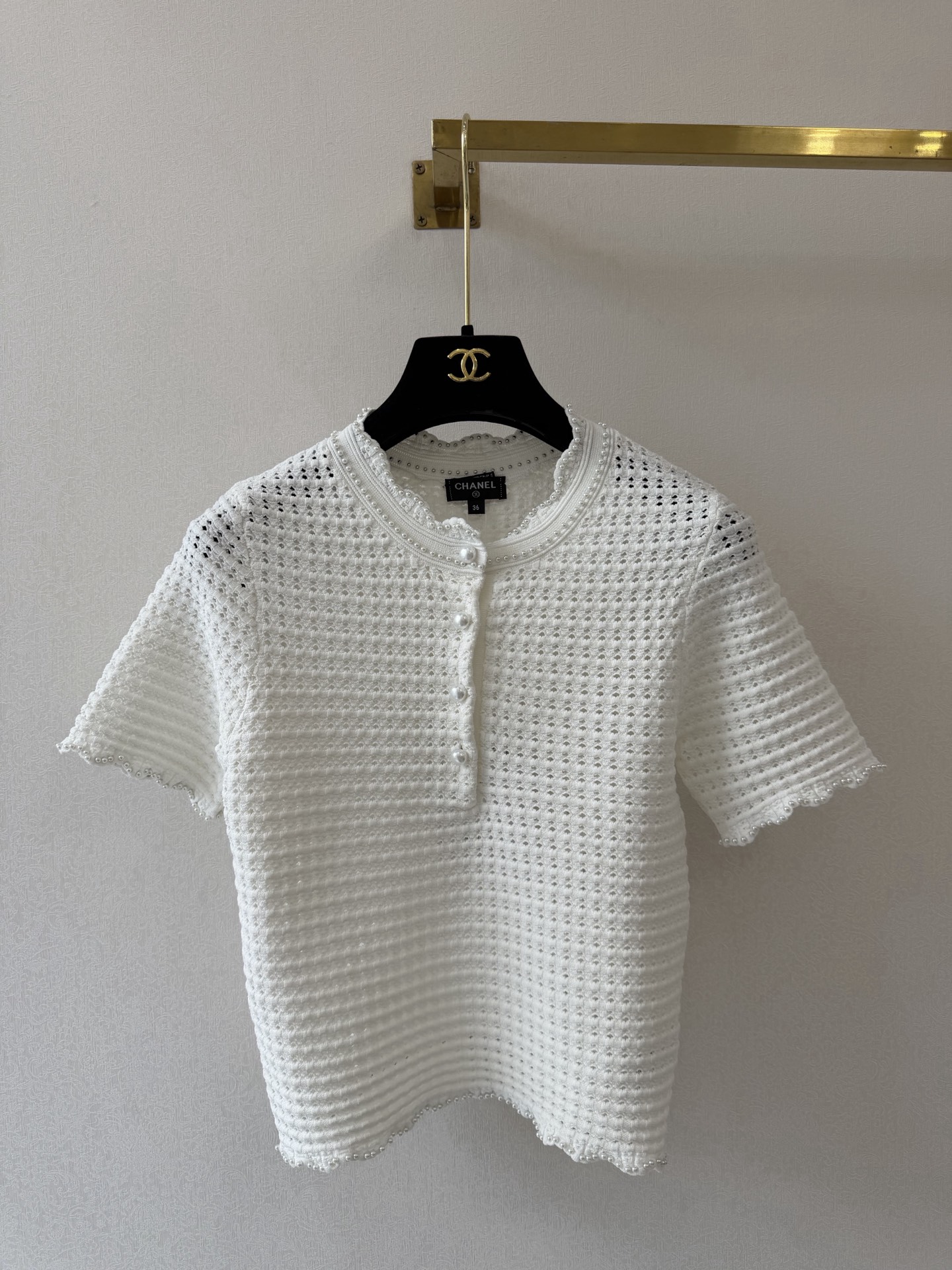 小香新品🆕🆕套装圆领半开衫短袖💗💗实拍图🆕🆕