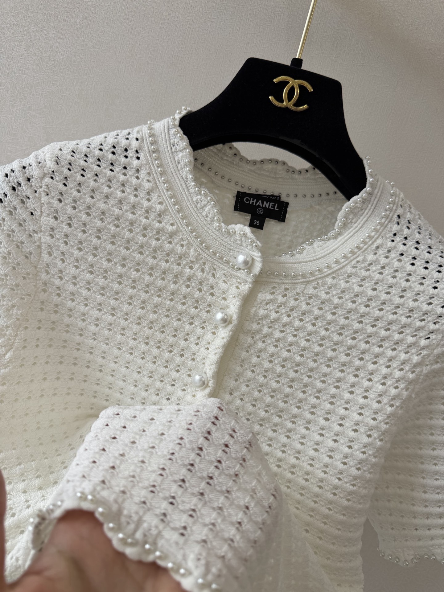 小香新品🆕🆕套装圆领半开衫短袖💗💗实拍图🆕🆕