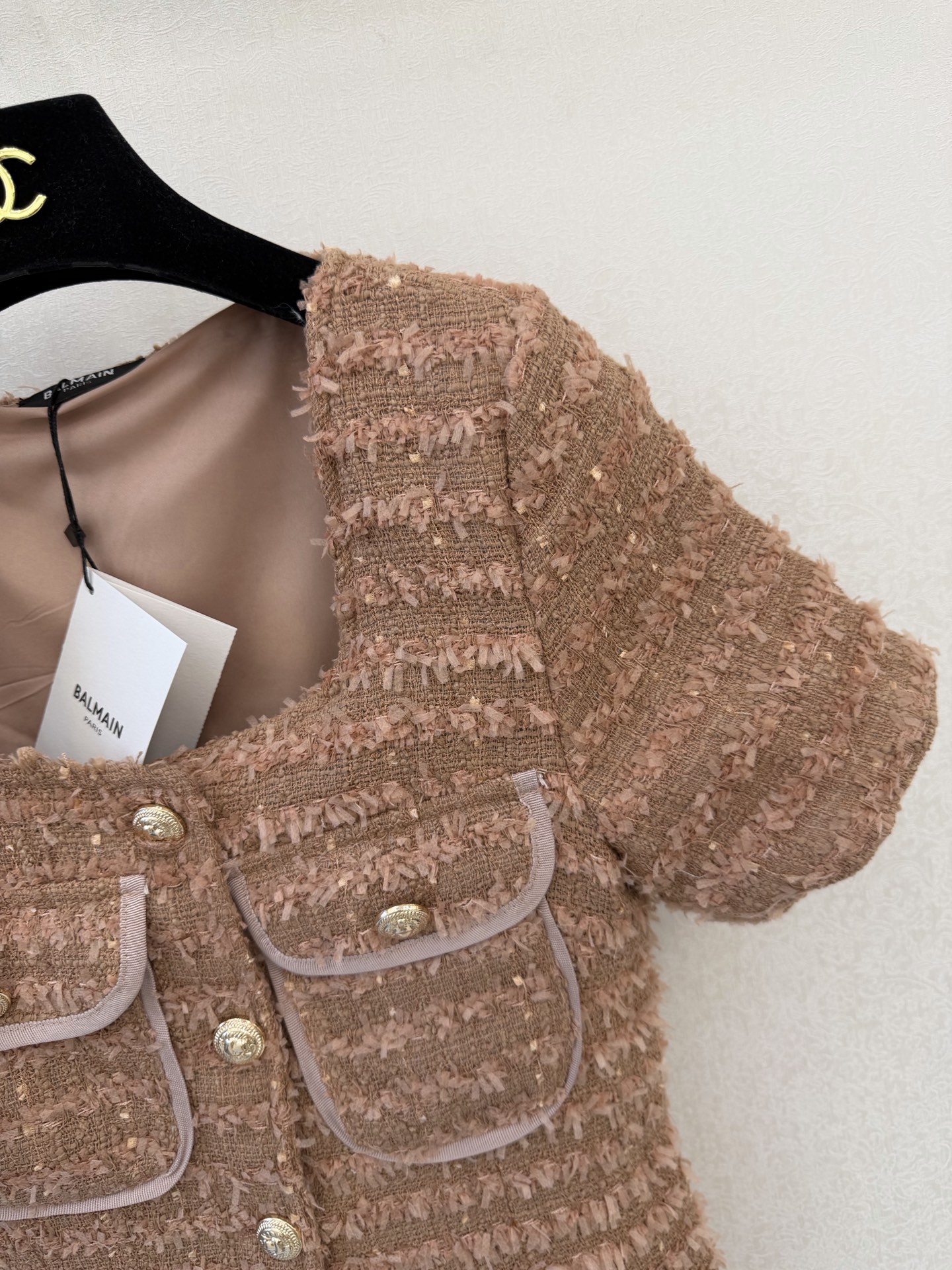 巴尔曼新品🆕🆕短袖裙💗💗实拍图🆕🆕两色3码
