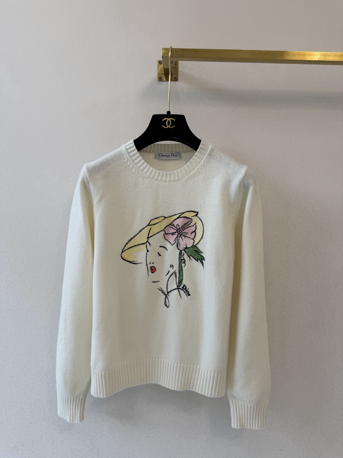 迪奥新品🆕🆕圆领长袖💗💗实拍图🆕🆕
