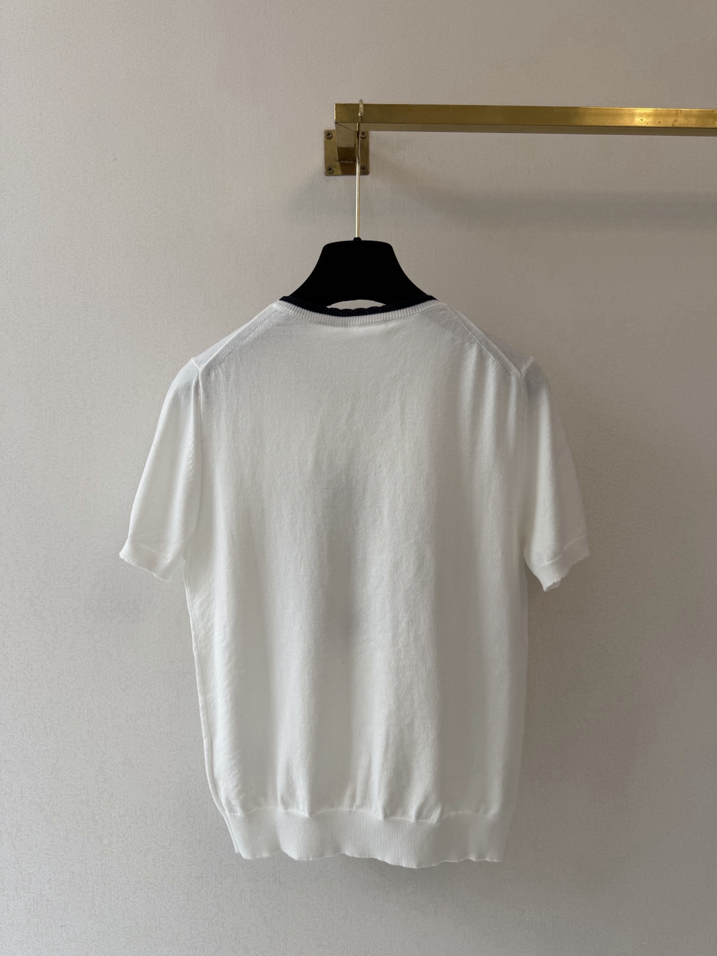 迪奥新品🆕🆕圆领短袖💗💗实拍图🆕🆕两色3码