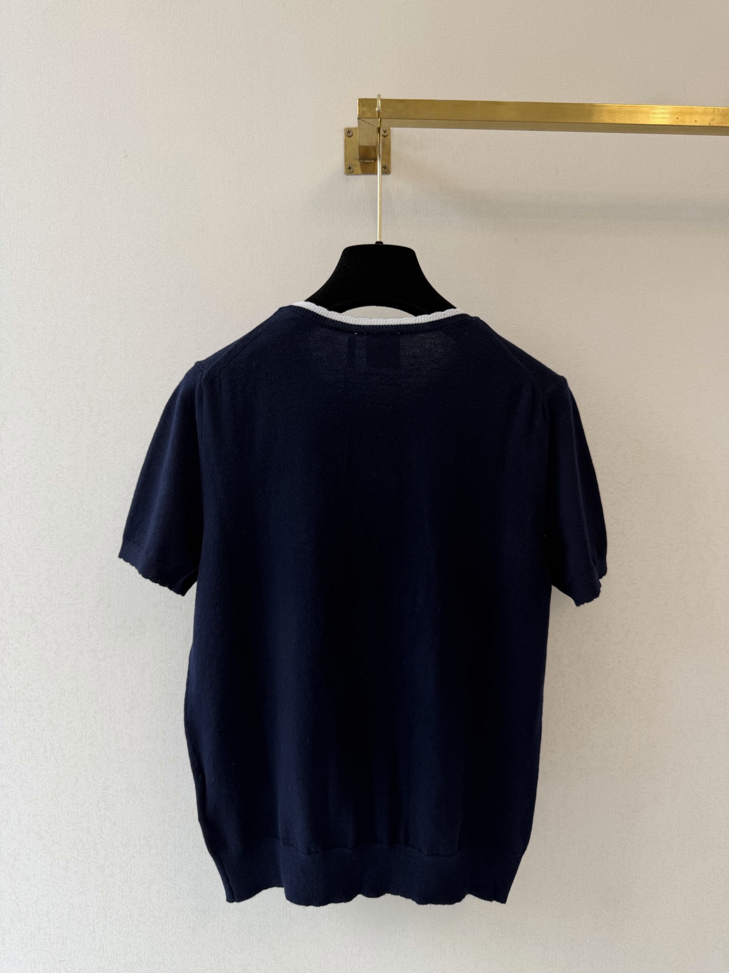 迪奥新品🆕🆕圆领短袖💗💗实拍图🆕🆕两色3码