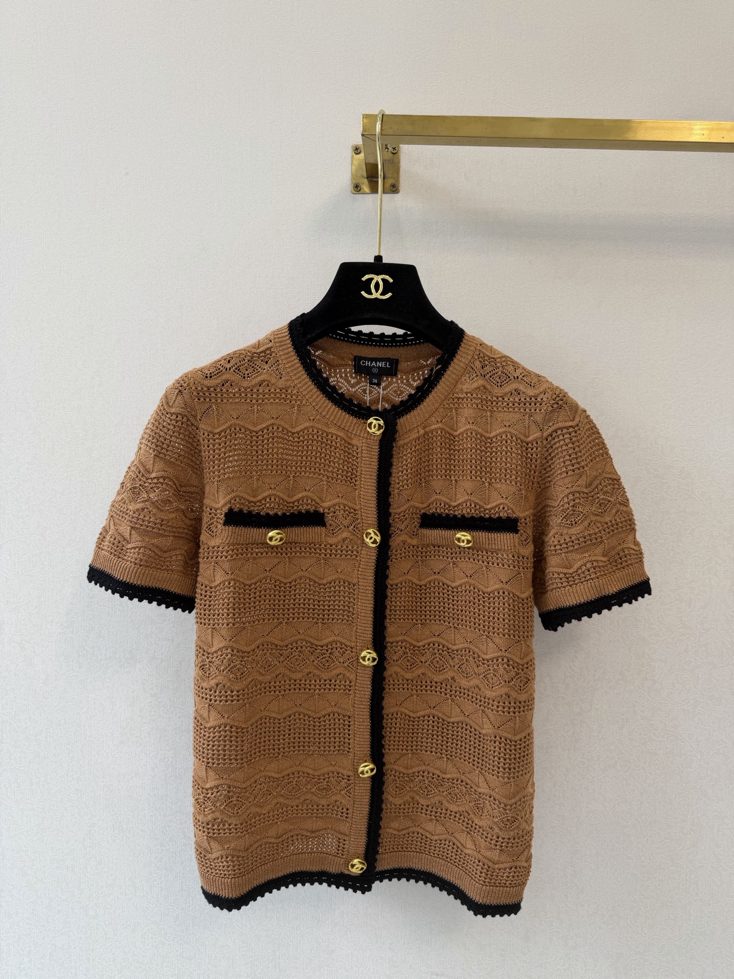 小香新品🆕🆕圆领短袖开衫💗💗实拍图🆕🆕
