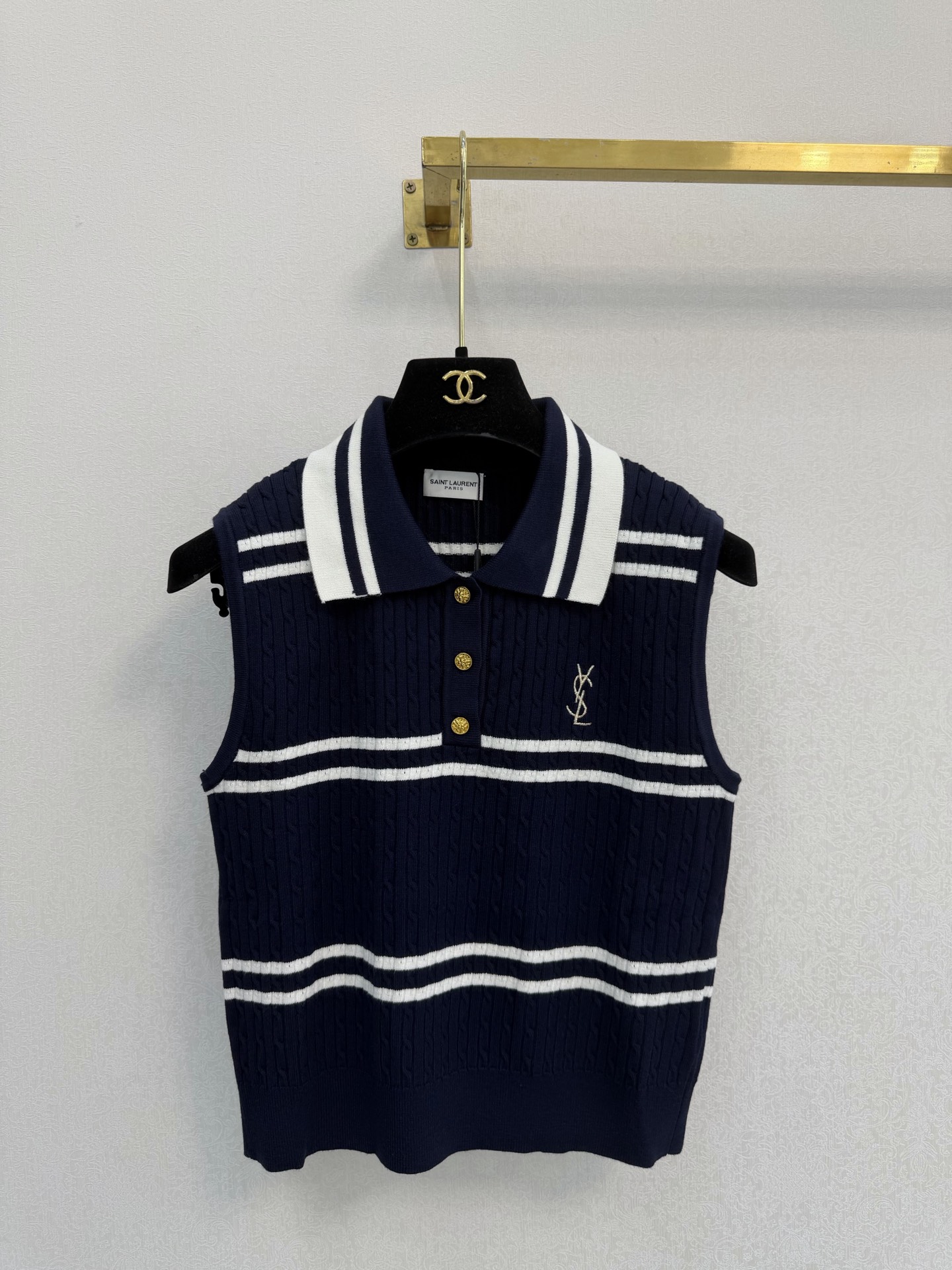 圣罗兰新品🆕🆕背心💗💗实拍图🆕🆕