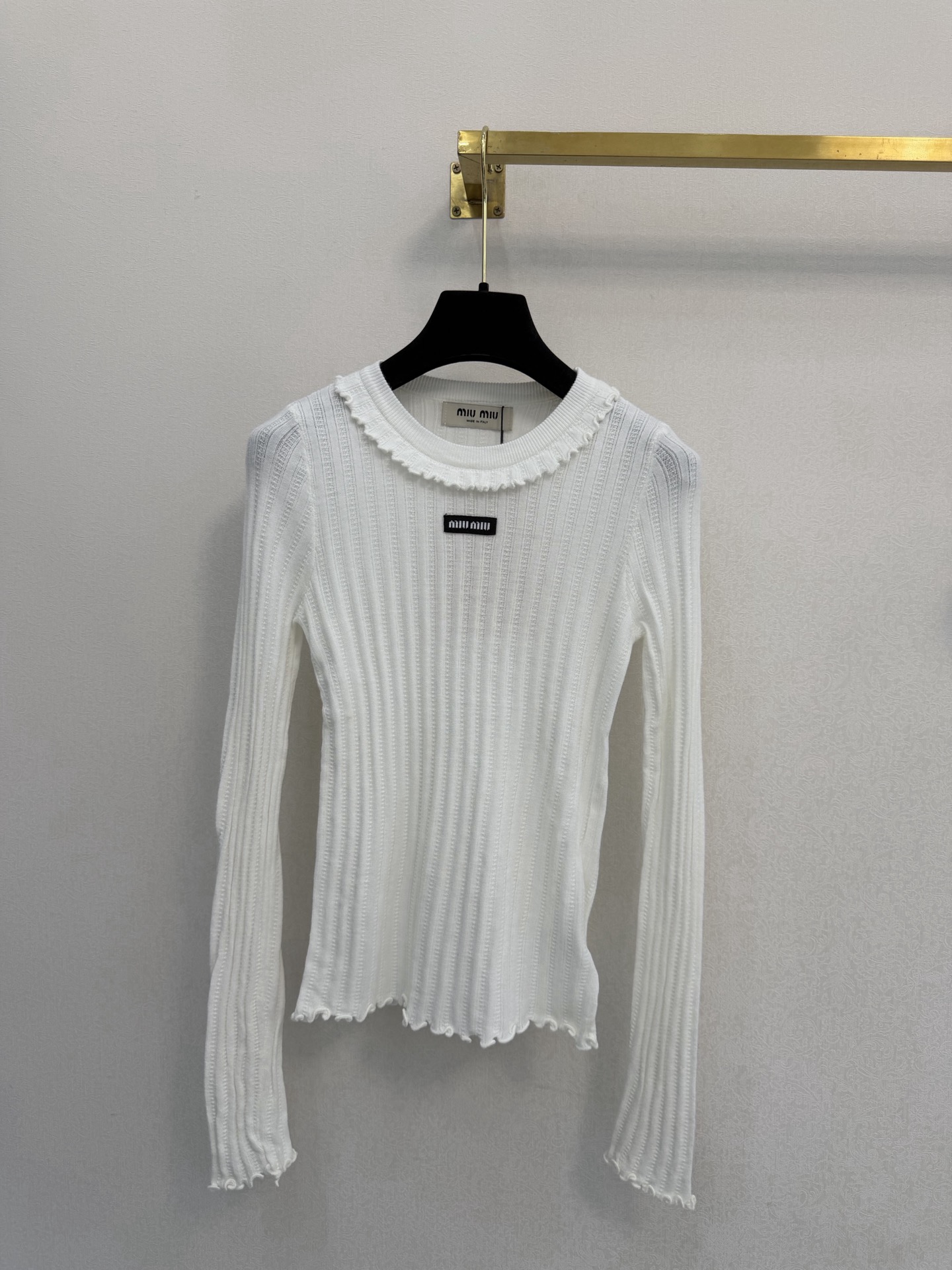 缪缪新品🆕🆕圆领长袖💗💗实拍图🆕🆕